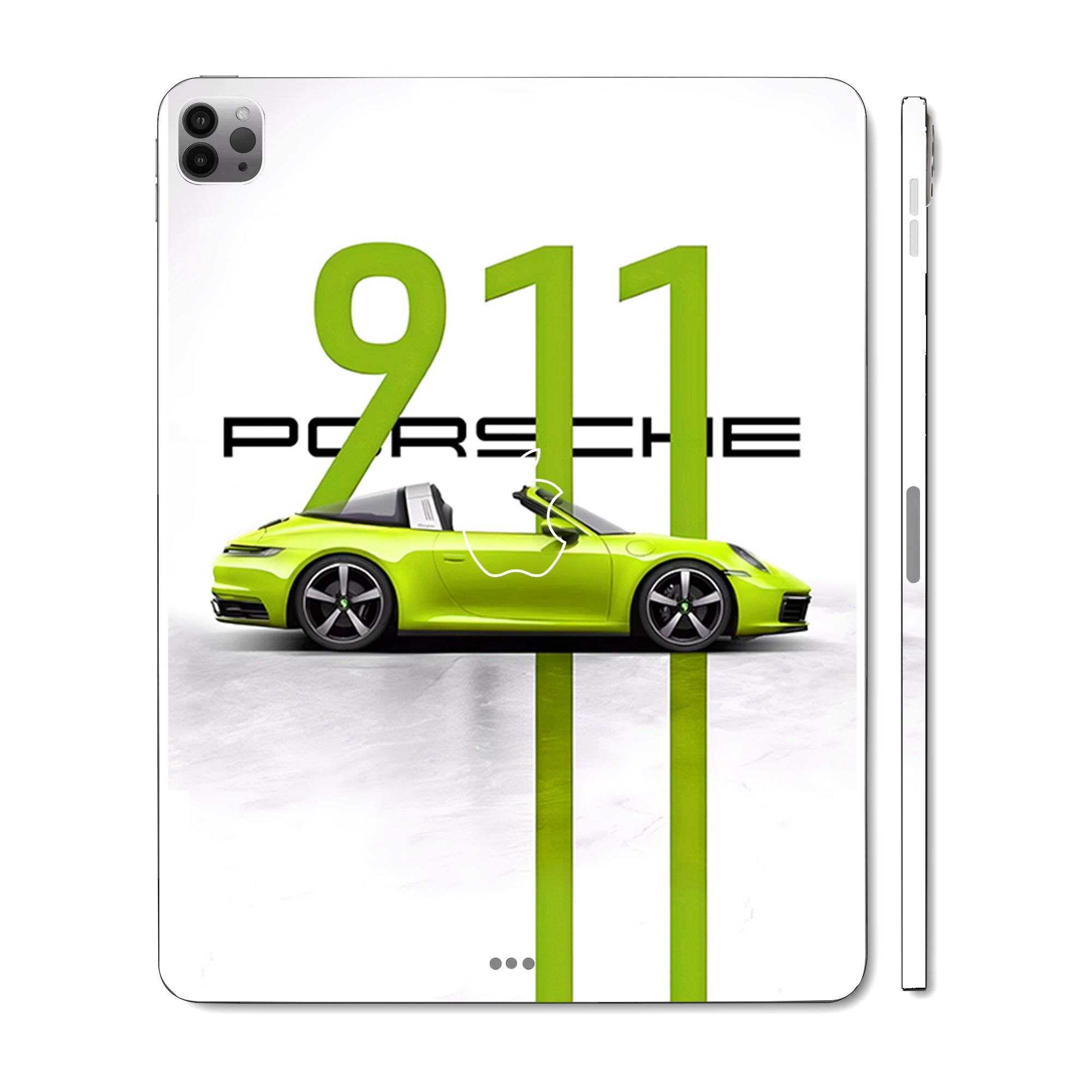Apple iPad Pro 11 M1 2021 Lime Porsche 911 Cars & Bikes Tablet Skins