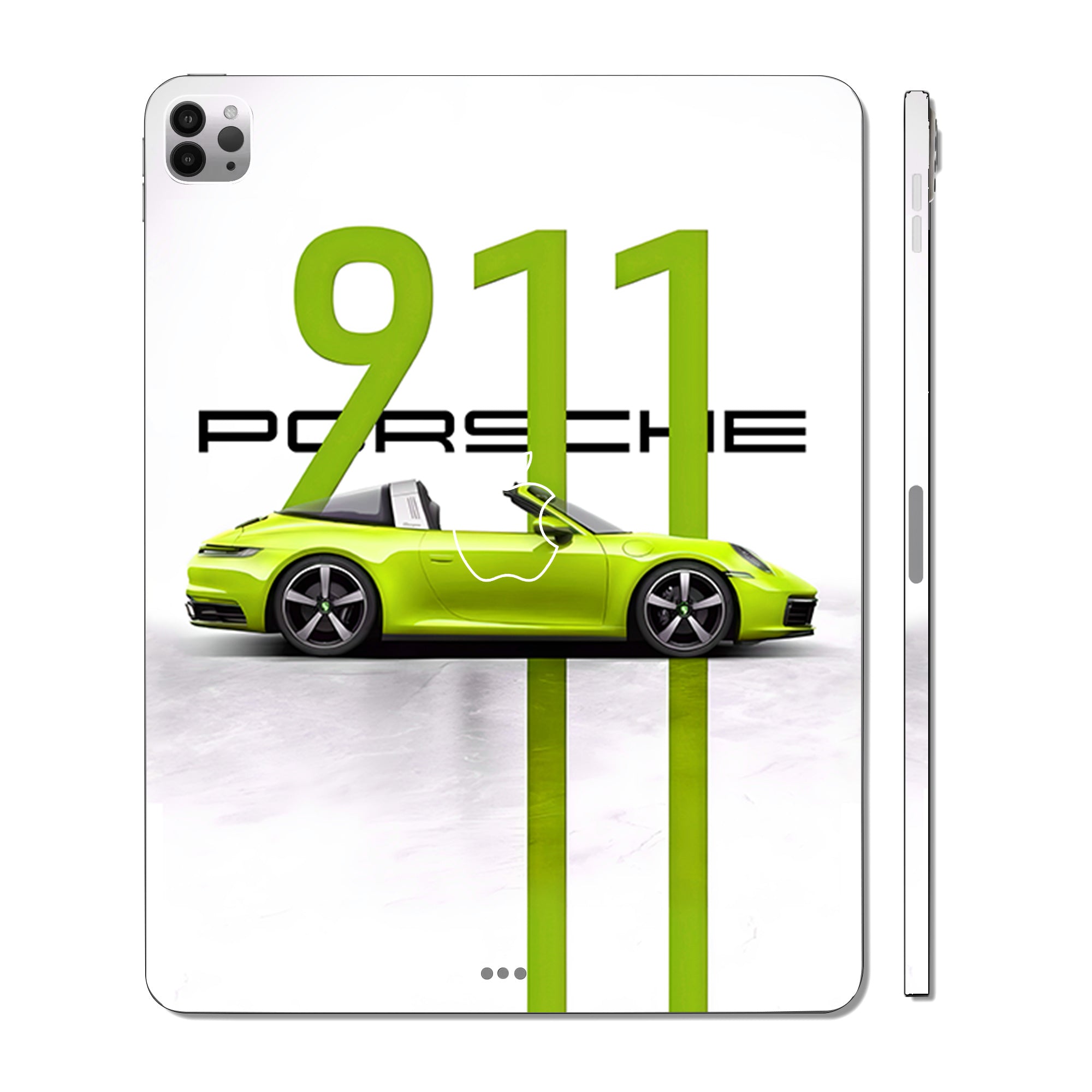 Apple iPad Pro 11 M2 2022 Lime Porsche 911 Cars & Bikes Tablet Skins