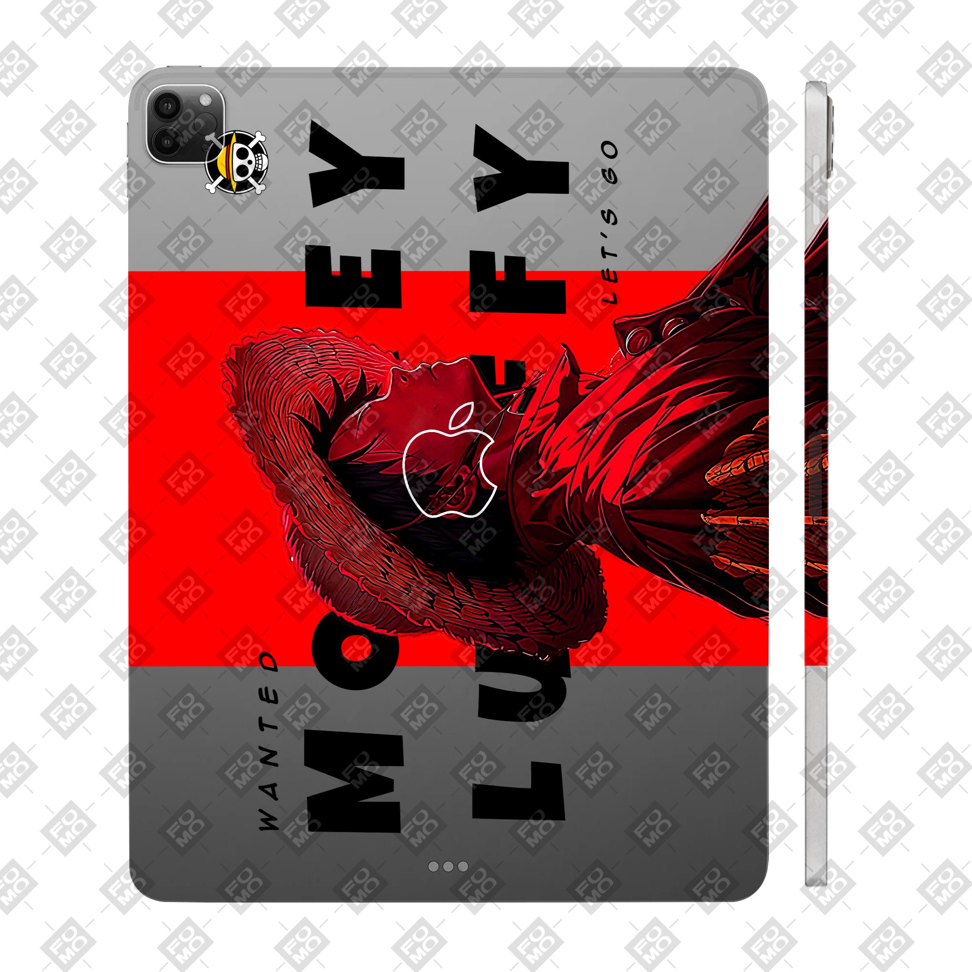 Apple iPad Pro 11 M2 2022 Transparent Pirate King Tablet Skin