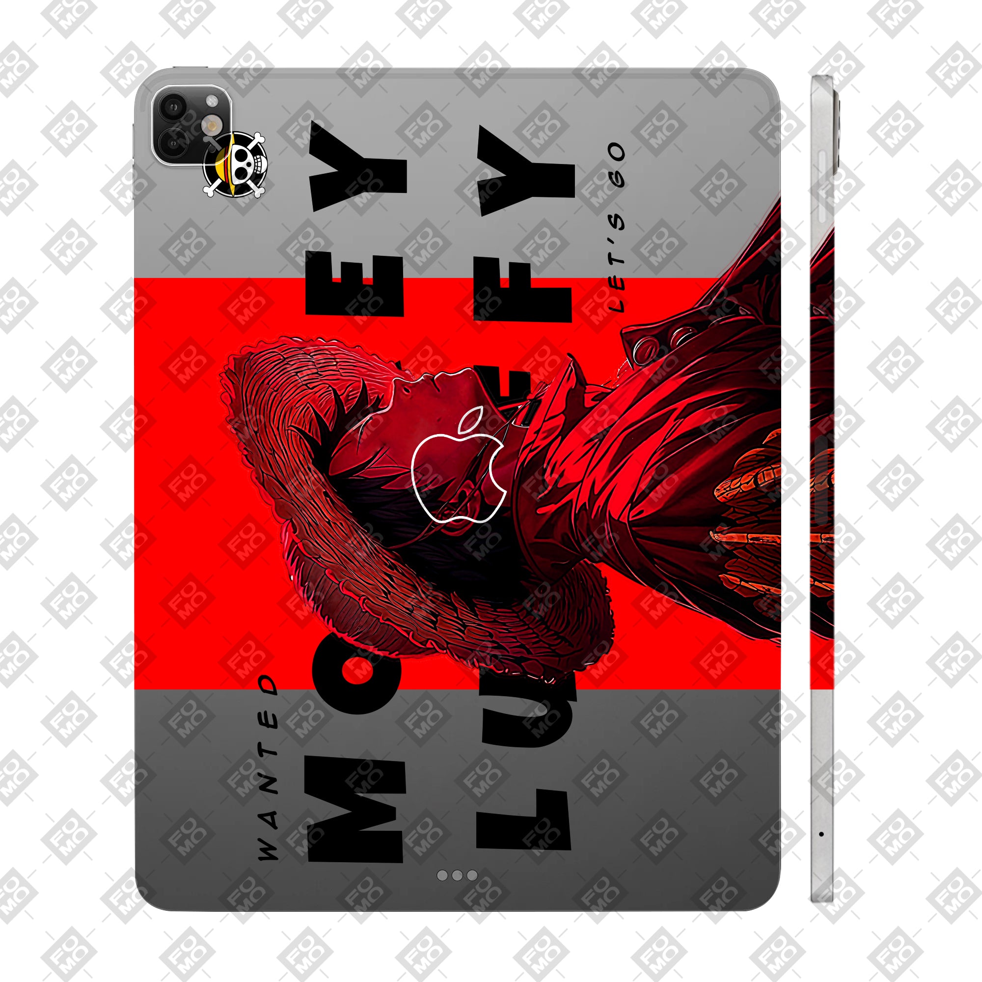 Apple iPad Pro 11 M4 2024 Transparent Pirate King Tablet Skin