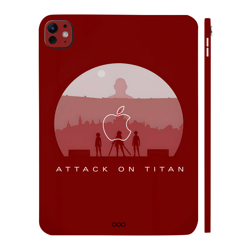 Apple iPad Pro 11 M5 2025 Attack On Titan Anime Tablet Skins