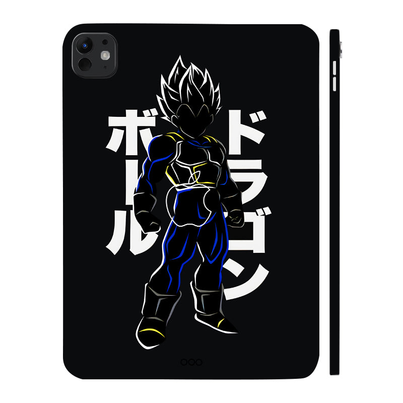 Apple iPad Pro 11 M5 2025 Dragon Ball Z Vegeta Anime Tablet Skins