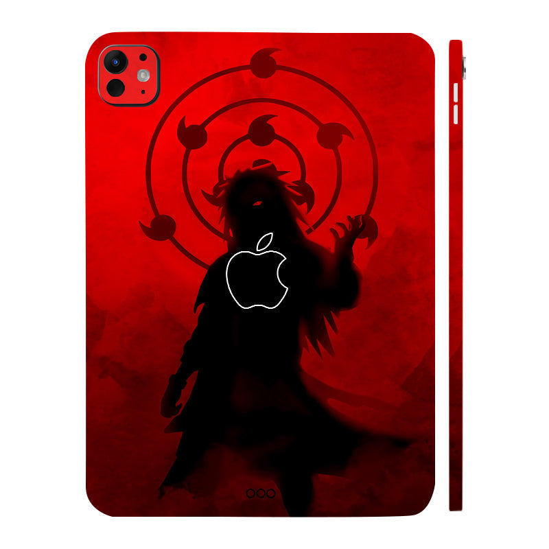 Apple iPad Pro 11 M5 2025 Madara Uchiha Sharingan Anime Tablet Skins
