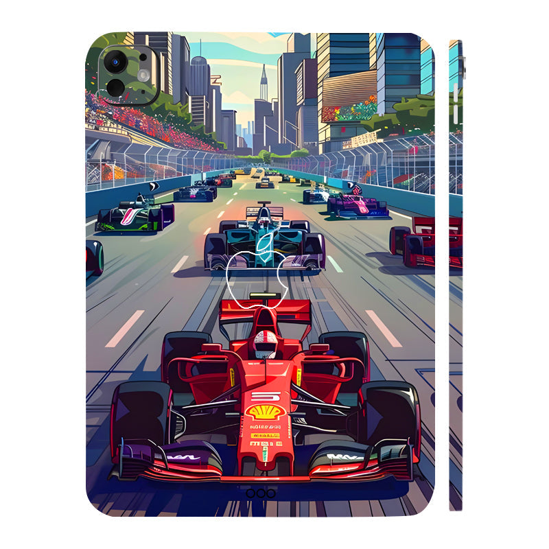 Apple iPad Pro 11 M5 2025 Urban Speed Cars & Bikes Tablet Skins