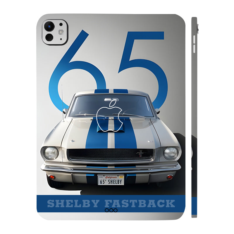 Apple iPad Pro 11 M5 2025 Cobalt Blue Shelby Mustang GT350 Cars & Bikes Tablet Skins