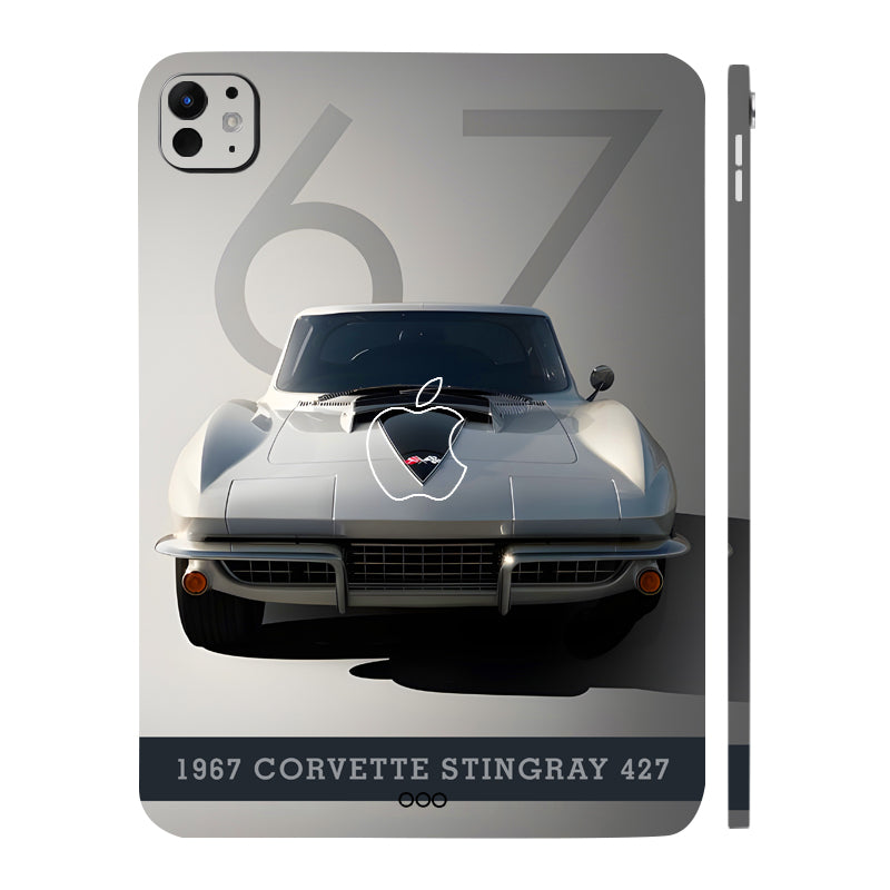 Apple iPad Pro 11 M5 2025 1967 Corvette Stingray 427 Cars & Bikes Tablet Skins