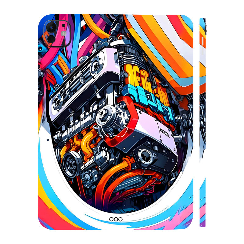 Apple iPad Pro 11 M5 2025 Power in Motion Cars & Bikes Tablet Skins