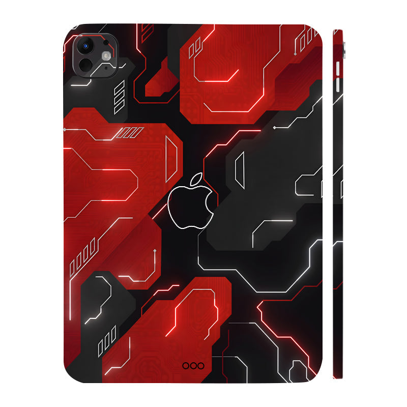 Apple iPad Pro 11 M5 2025 Electric Grid Tablet Skins