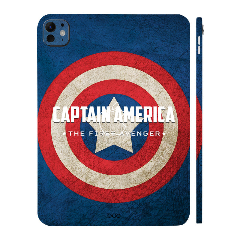 Apple iPad Pro 11 M5 2025 Captain America Movies Tablet Skin
