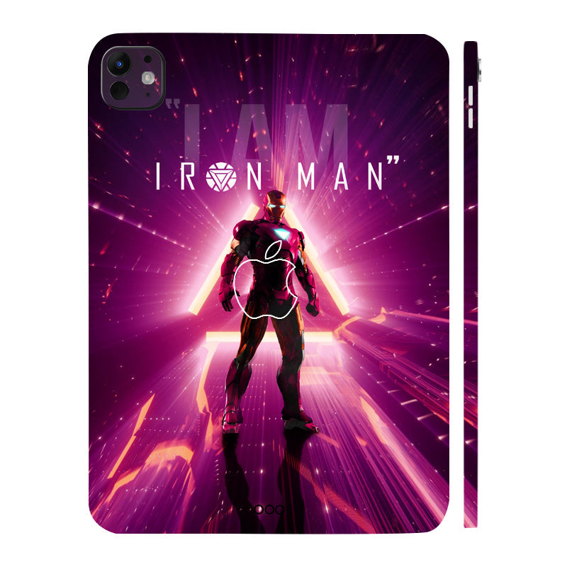 Apple iPad Pro 11 M5 2025 I Am Iron Man Movies Tablet Skins
