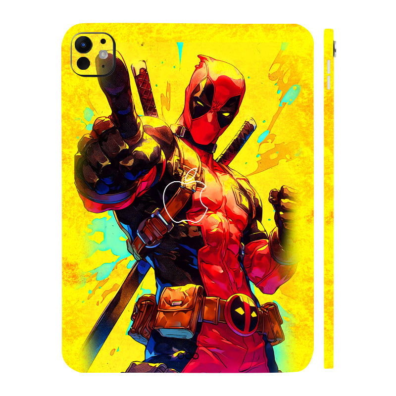 Apple iPad Pro 11 M5 2025 Deadpool Strikes Again Movies Tablet Skins