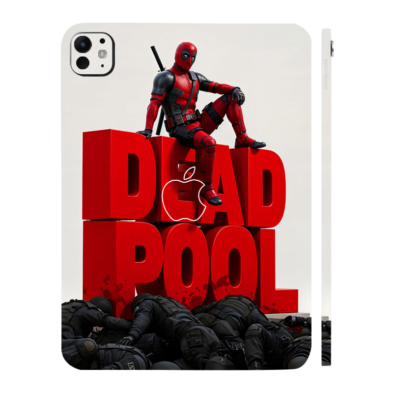 Apple iPad Pro 11 M5 2025 Deadpool Overkill Mode Movies Tablet Skins