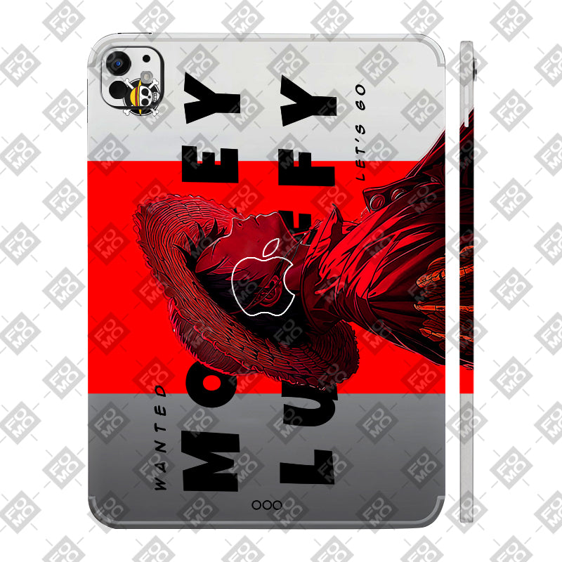 Apple iPad Pro 11 M5 2025 Transparent Pirate King Tablet Skin