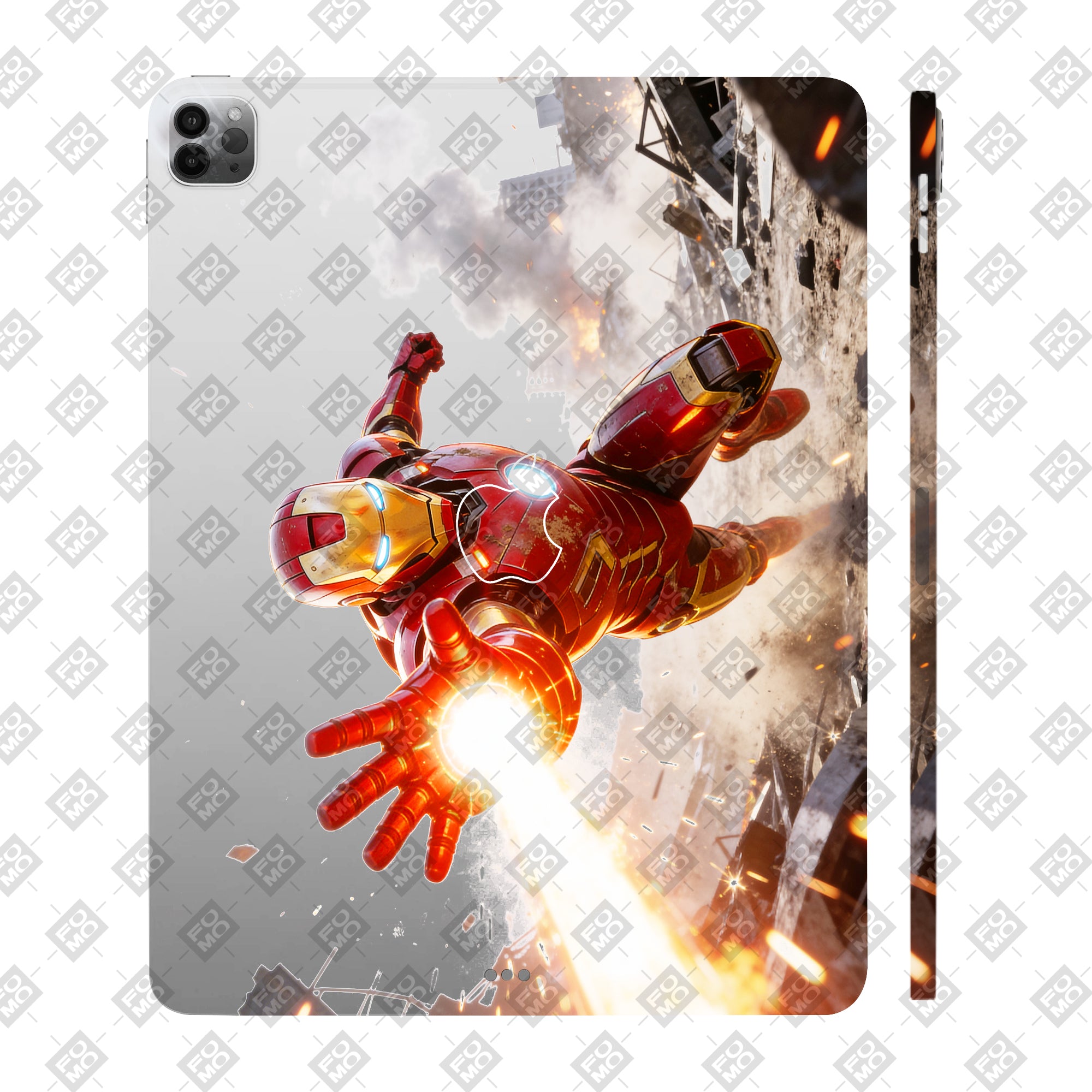 Apple iPad Pro 11 2020 Transparent Iron Fist Tablet Skin