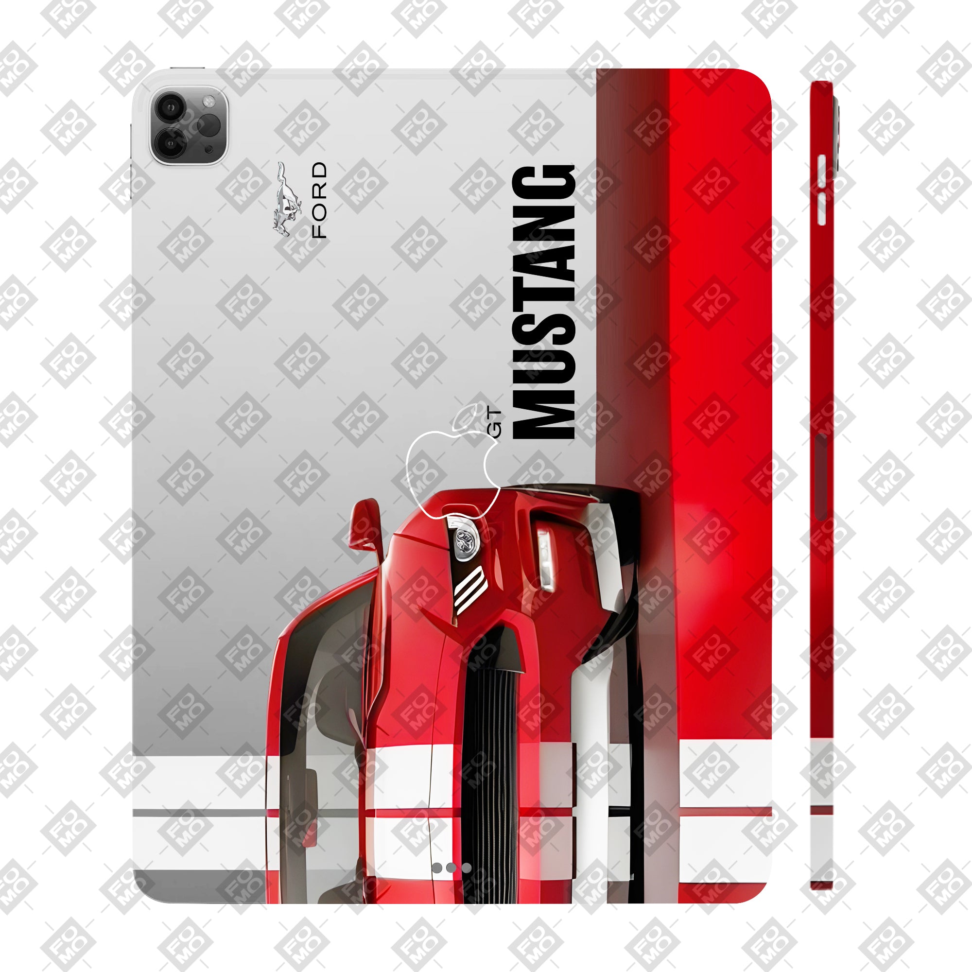 Apple iPad Pro 11 2020 Transparent Mustang Power Tablet Skin