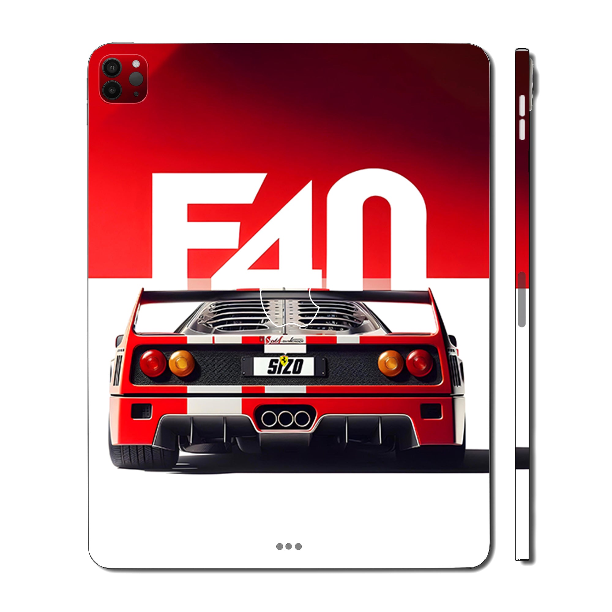Apple iPad Pro 12.9 2020 Ferrari F40 Cars & Bikes Tablet Skins