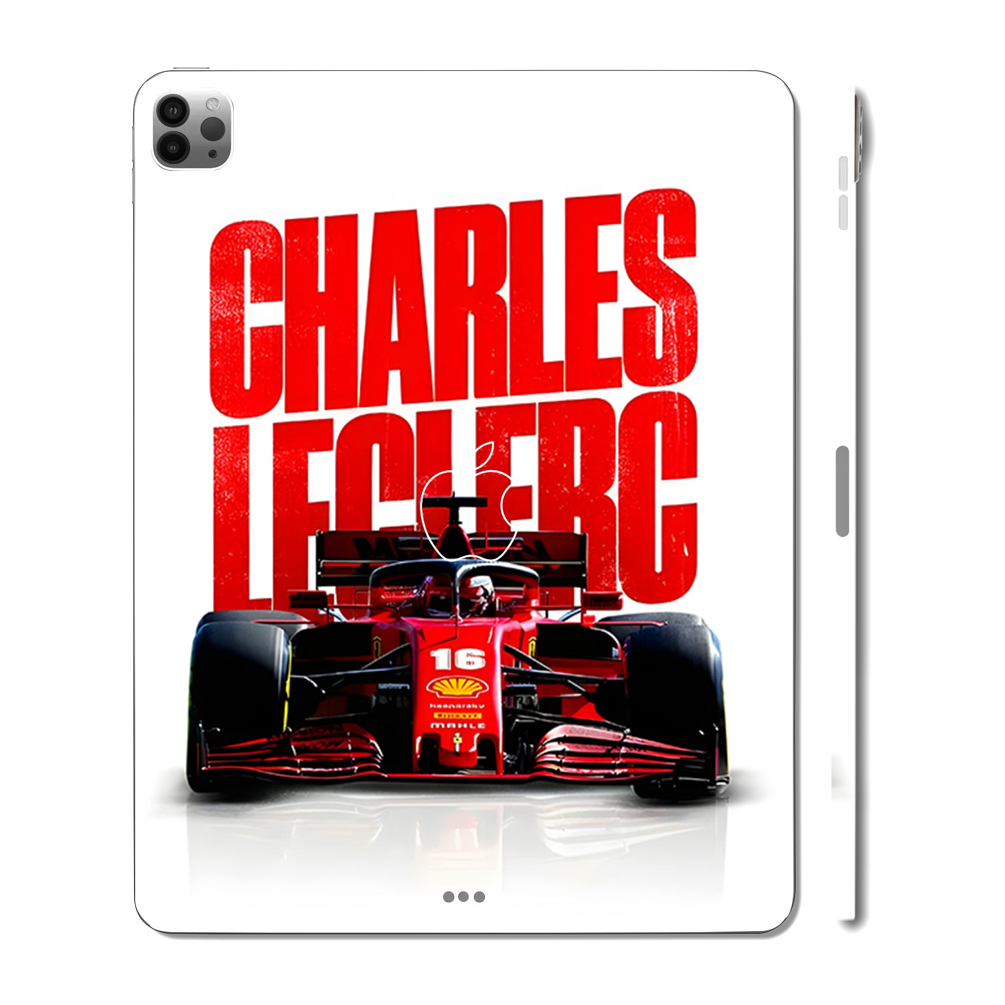 Apple iPad Pro 12.9 M1 2021 Charles Leclerc Ferrari Cars & Bikes Tablet Skins
