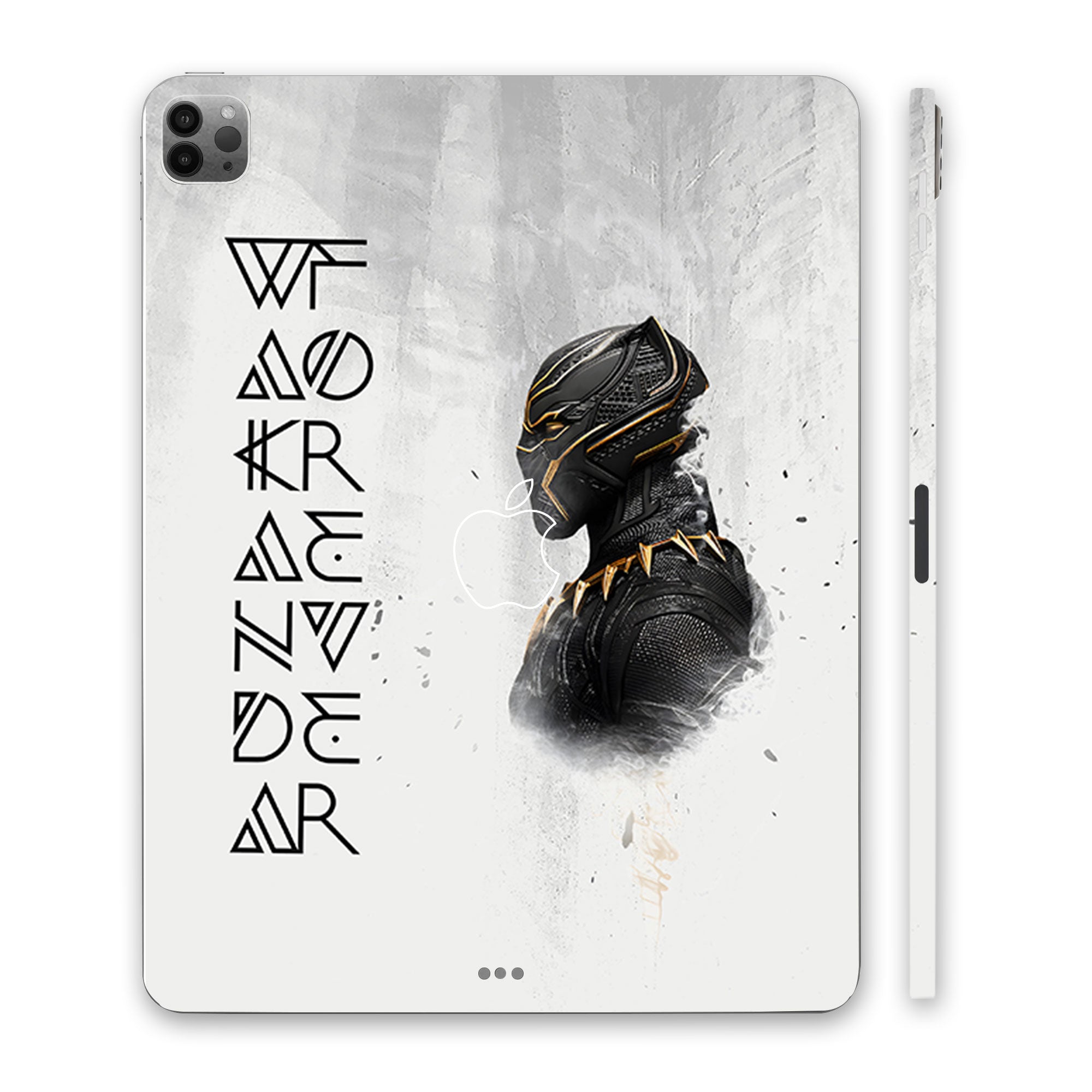 Apple iPad Pro 12.9 M1 2021 Wakanda Forever Black Panther Movies Tablet Skins