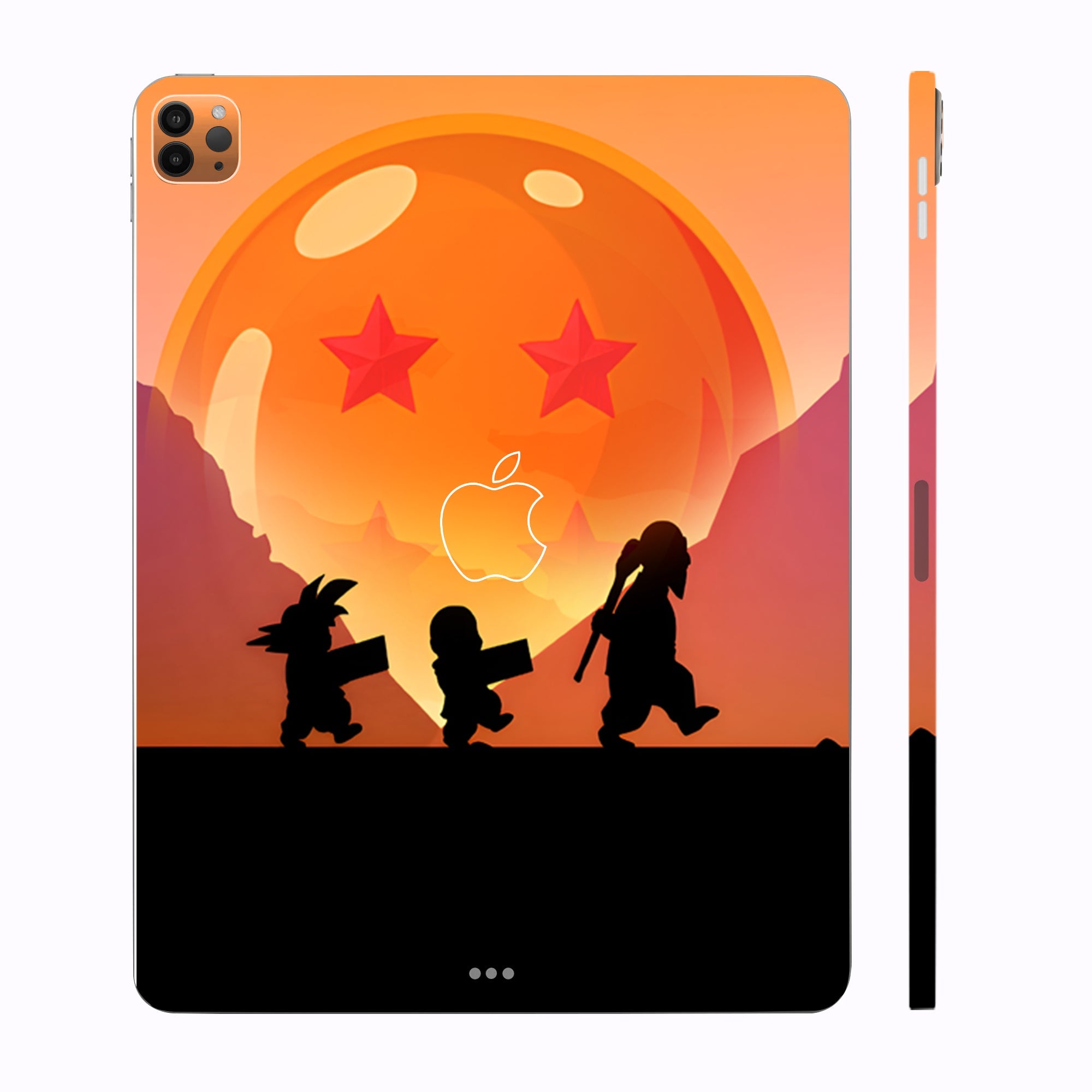 Apple iPad Pro 11 M1 2021 Goku, Krillin & Roshi Anime Tablet Skins