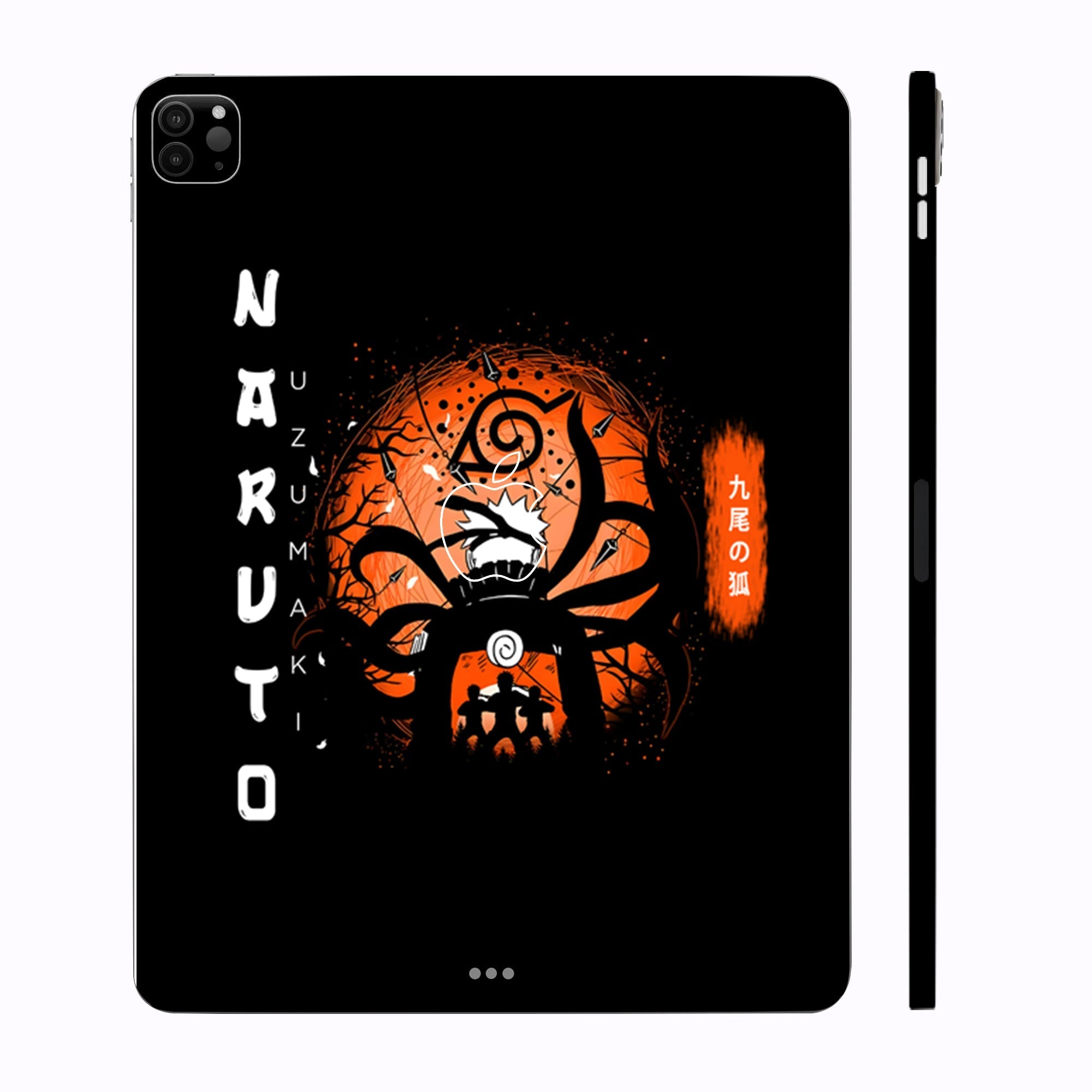 Apple iPad Pro 11 M1 2021 Kyuubi No Kitsune Naruto Uzumaki Anime Tablet Skins