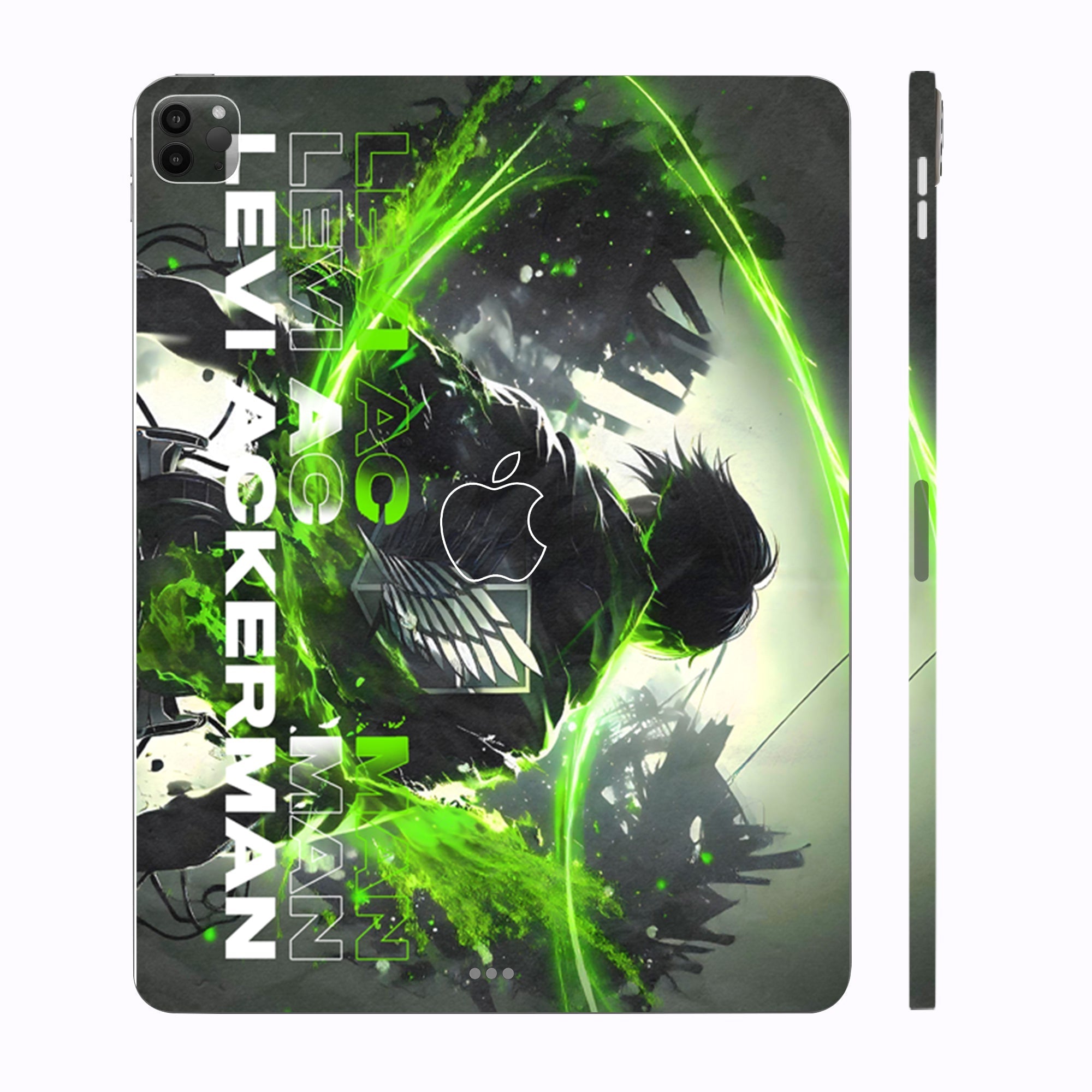 Apple iPad Pro 11 M1 2021 Levi Battle Fury Anime Tablet Skins