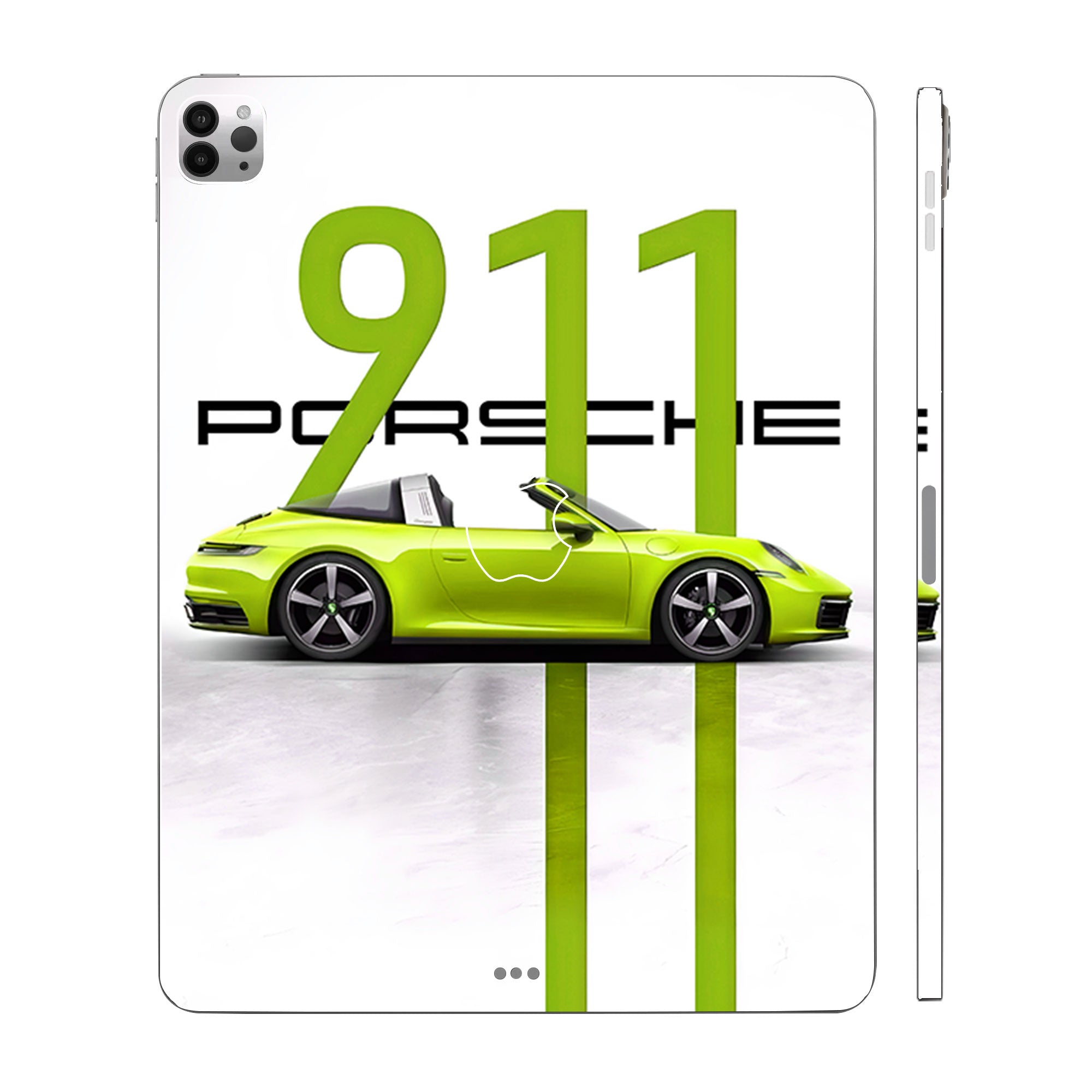 Apple iPad Pro 12.9 M2 2022 Lime Porsche 911 Cars & Bikes Tablet Skins