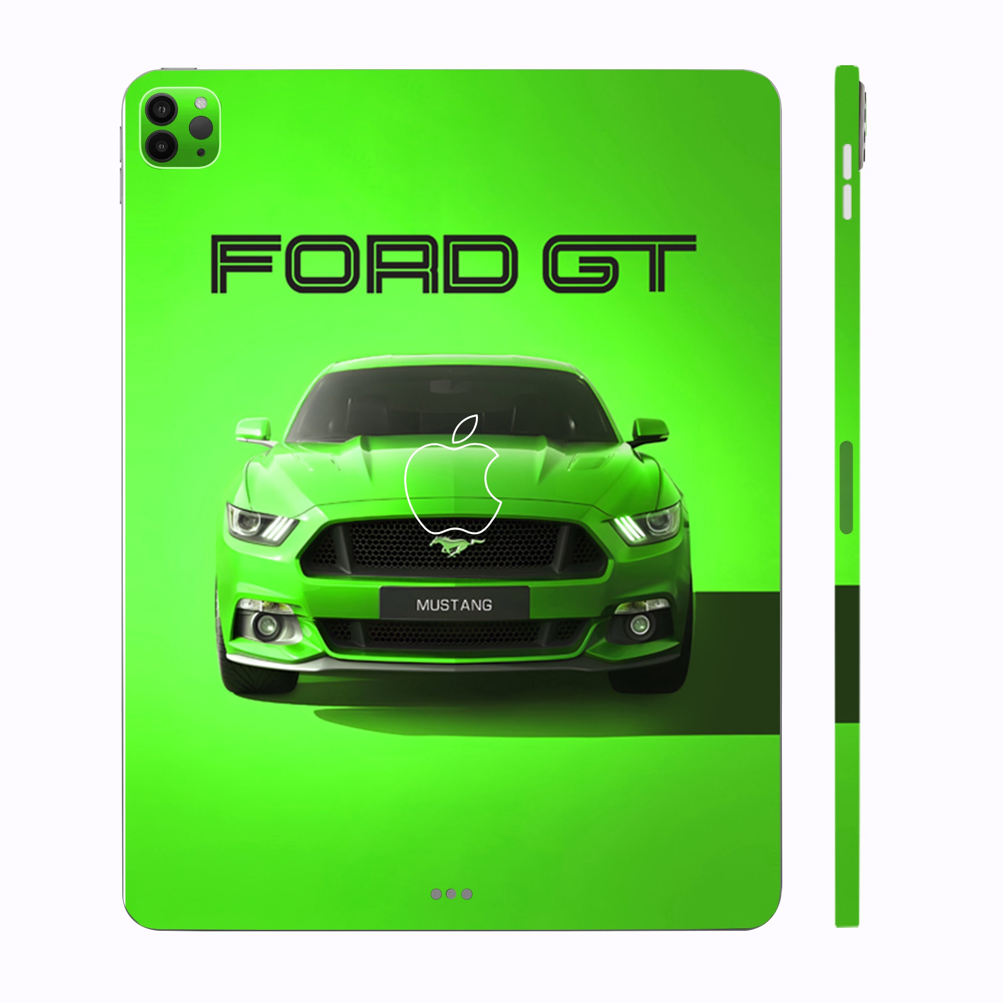 Apple iPad Pro 11 M1 2021 Ford GT Mustang in Green Cars & Bikes Tablet Skins
