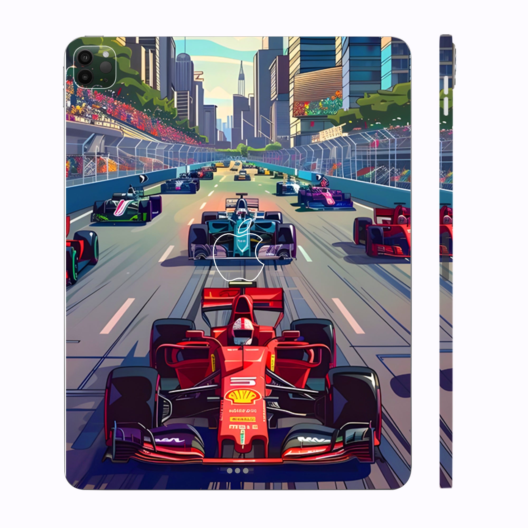 Apple iPad Pro 12.9 M2 2022 Urban Speed Cars & Bikes Tablet Skins