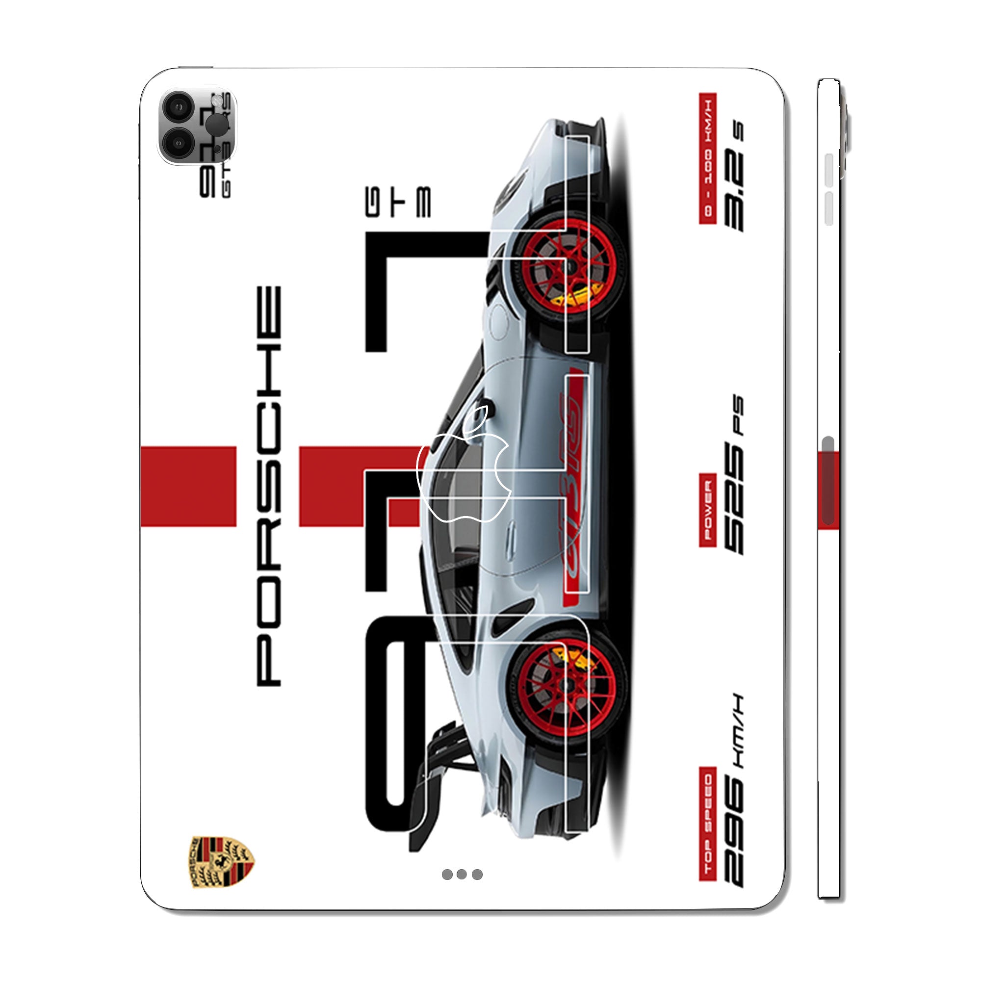Apple iPad Pro 12.9 M2 2022 Porsche 911 GT3 RS Cars & Bikes Tablet Skins