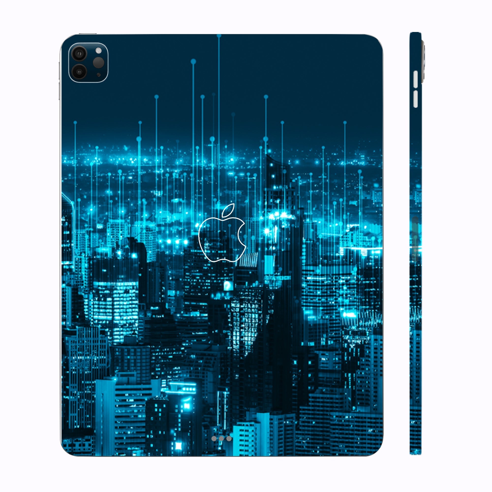 Apple iPad Pro 12.9 M1 2021 Night City View Tablet Skin