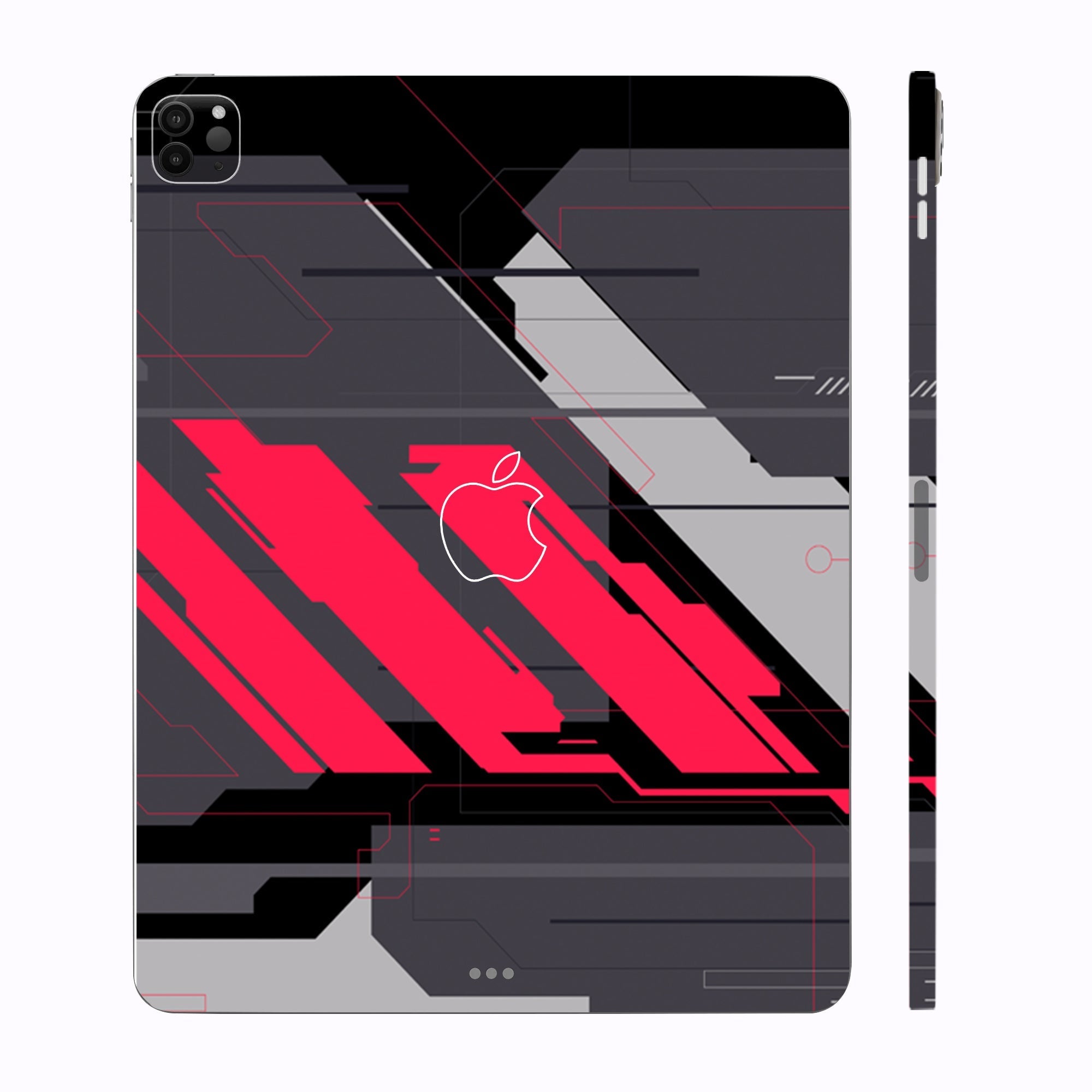 Apple iPad Pro 12.9 M1 2021 Old World Cyberpunk Design Tablet Skins