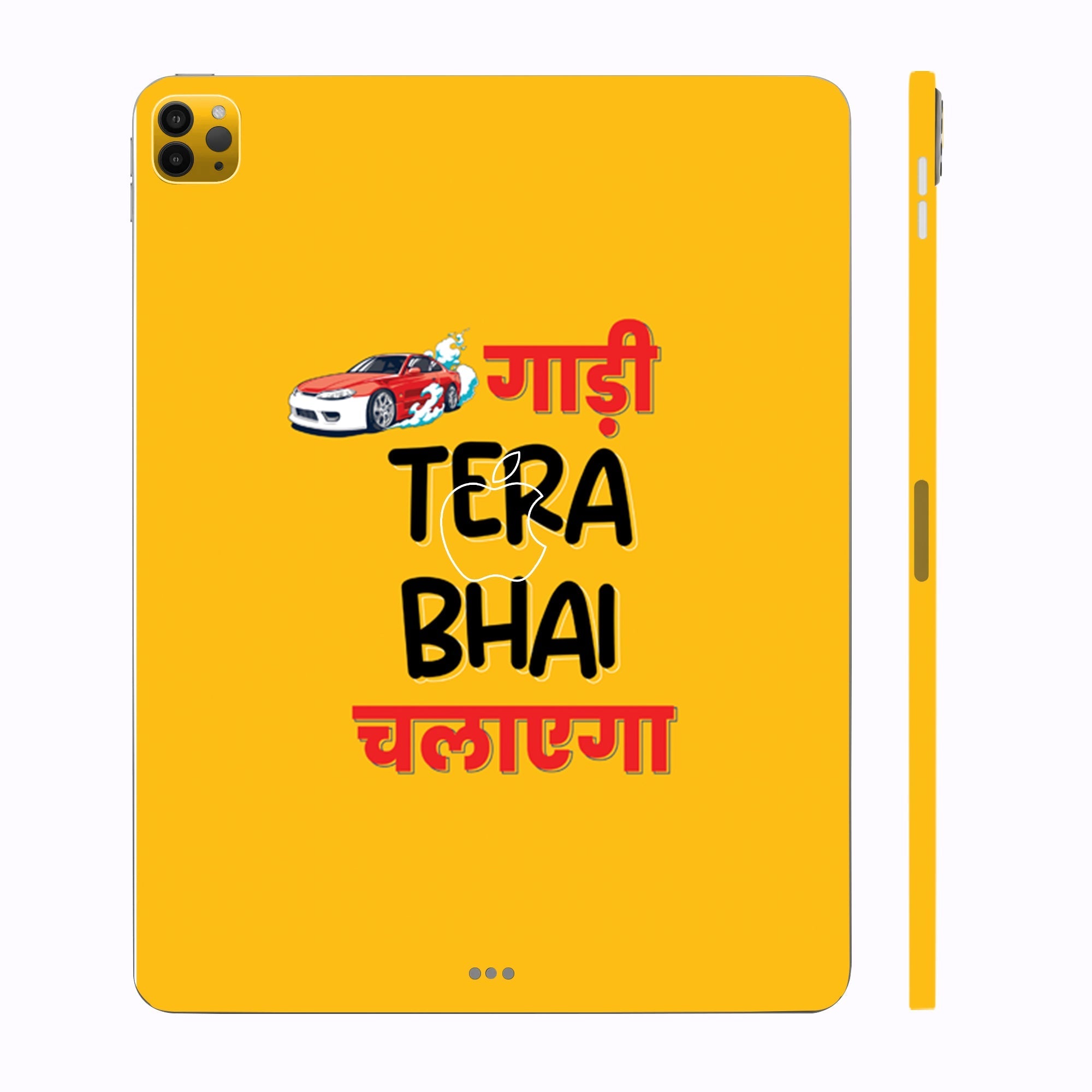 Apple iPad Pro 12.9 M1 2021 Gaadi tera bhai chalayega Tablet Skins