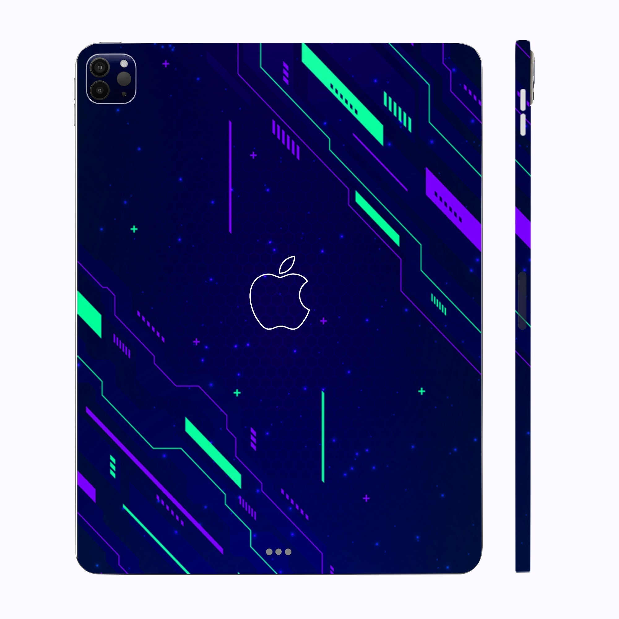 Apple iPad Pro 12.9 M1 2021 Abtsract Gradient Tablet Skins