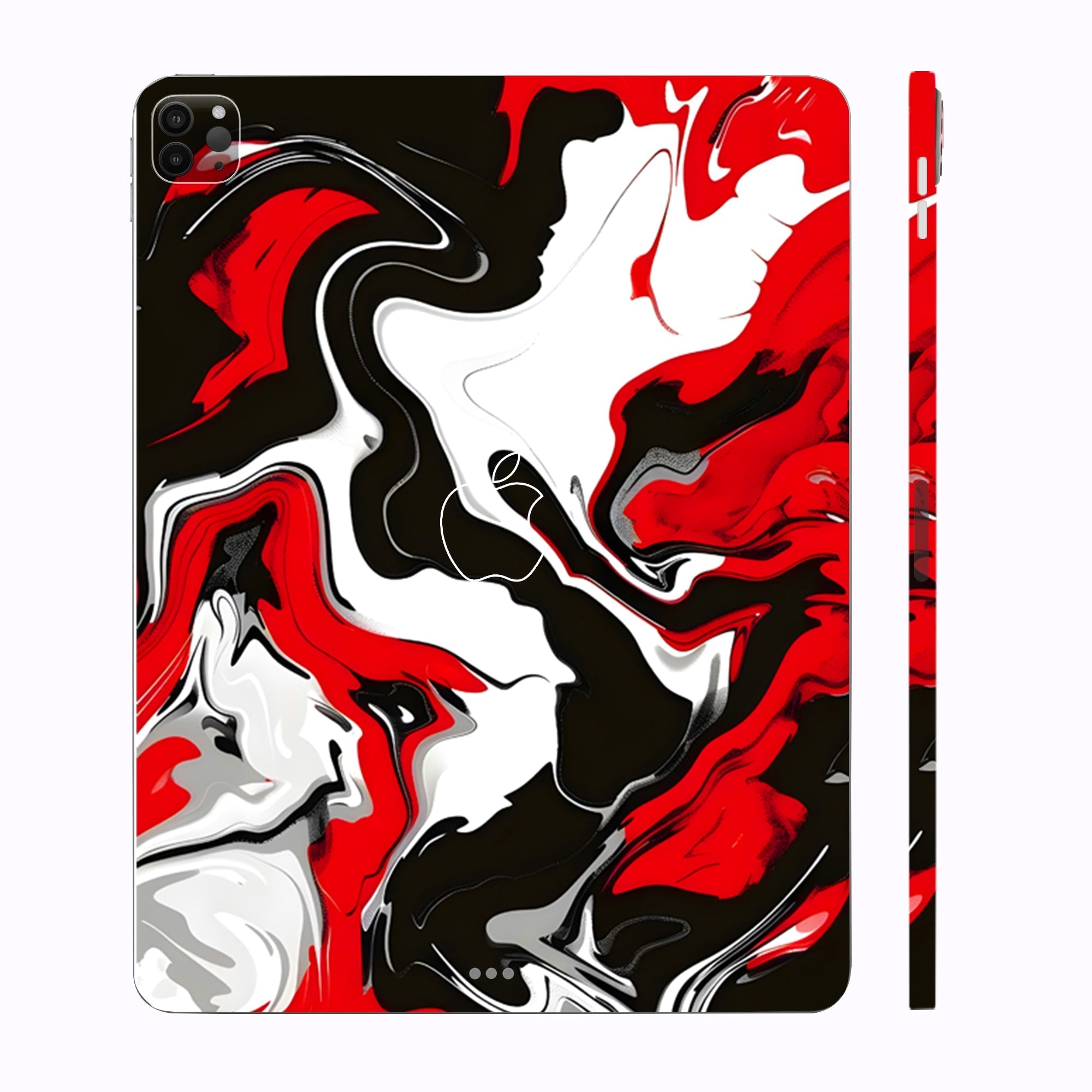 Apple iPad Pro 11 M1 2021 Dynamic Red Splash Tablet Skins