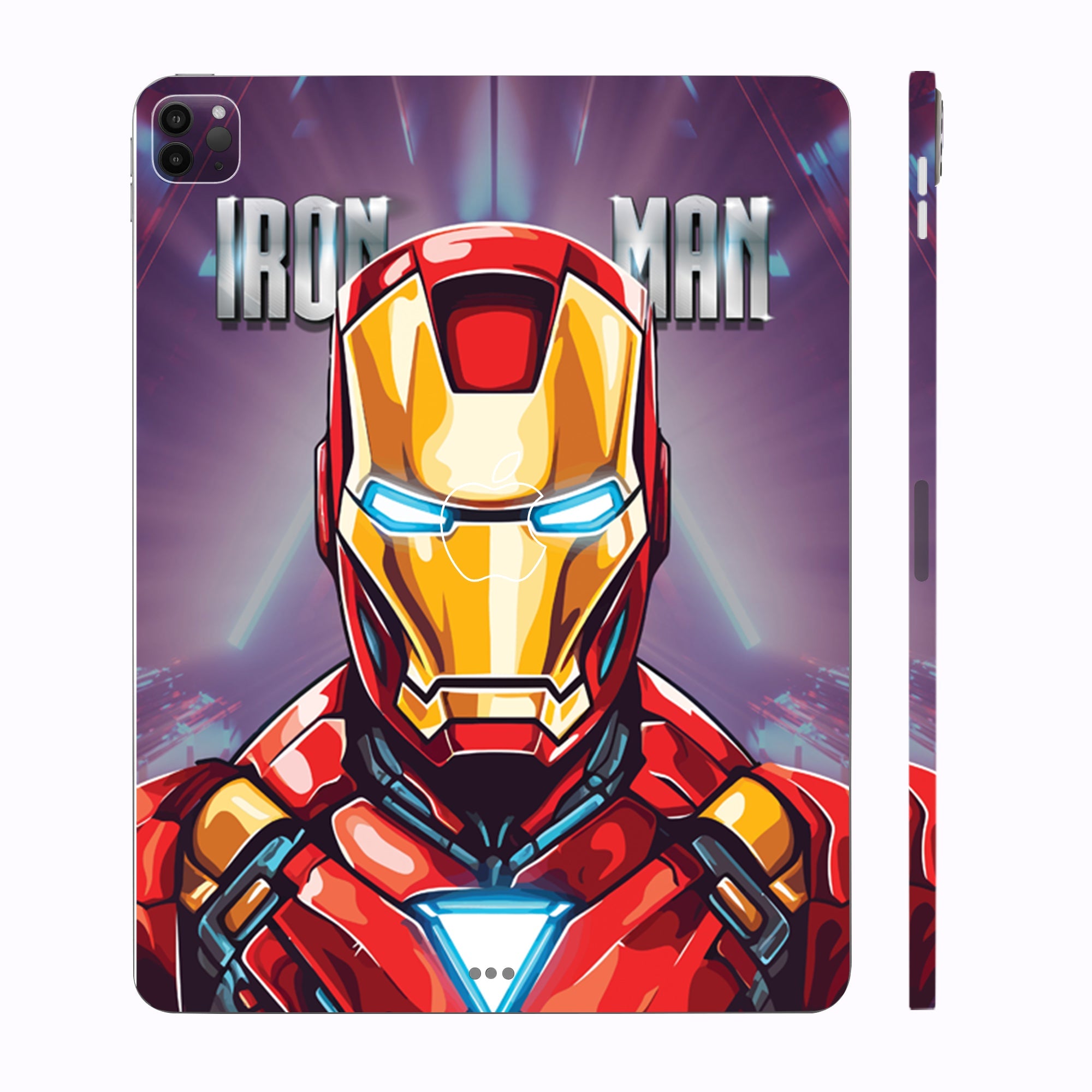 Apple iPad Pro 12.9 M2 2022 Iron Man Movies Tablet Skins
