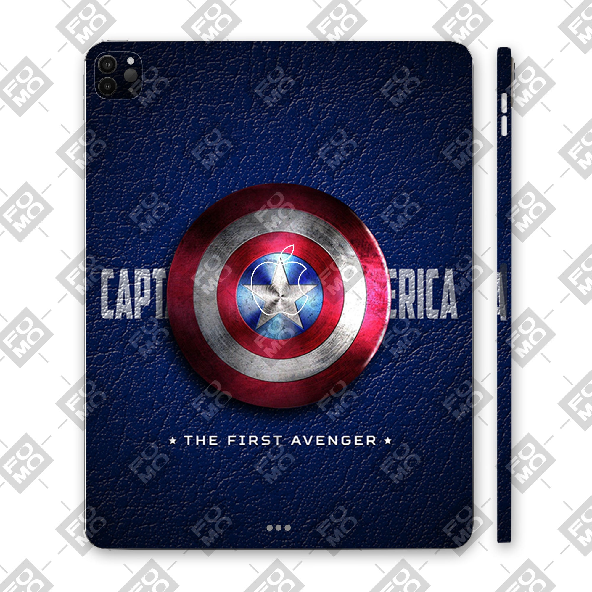 Apple iPad Pro 12.9 M2 2022 Captain America Shield Movies Tablet Skins