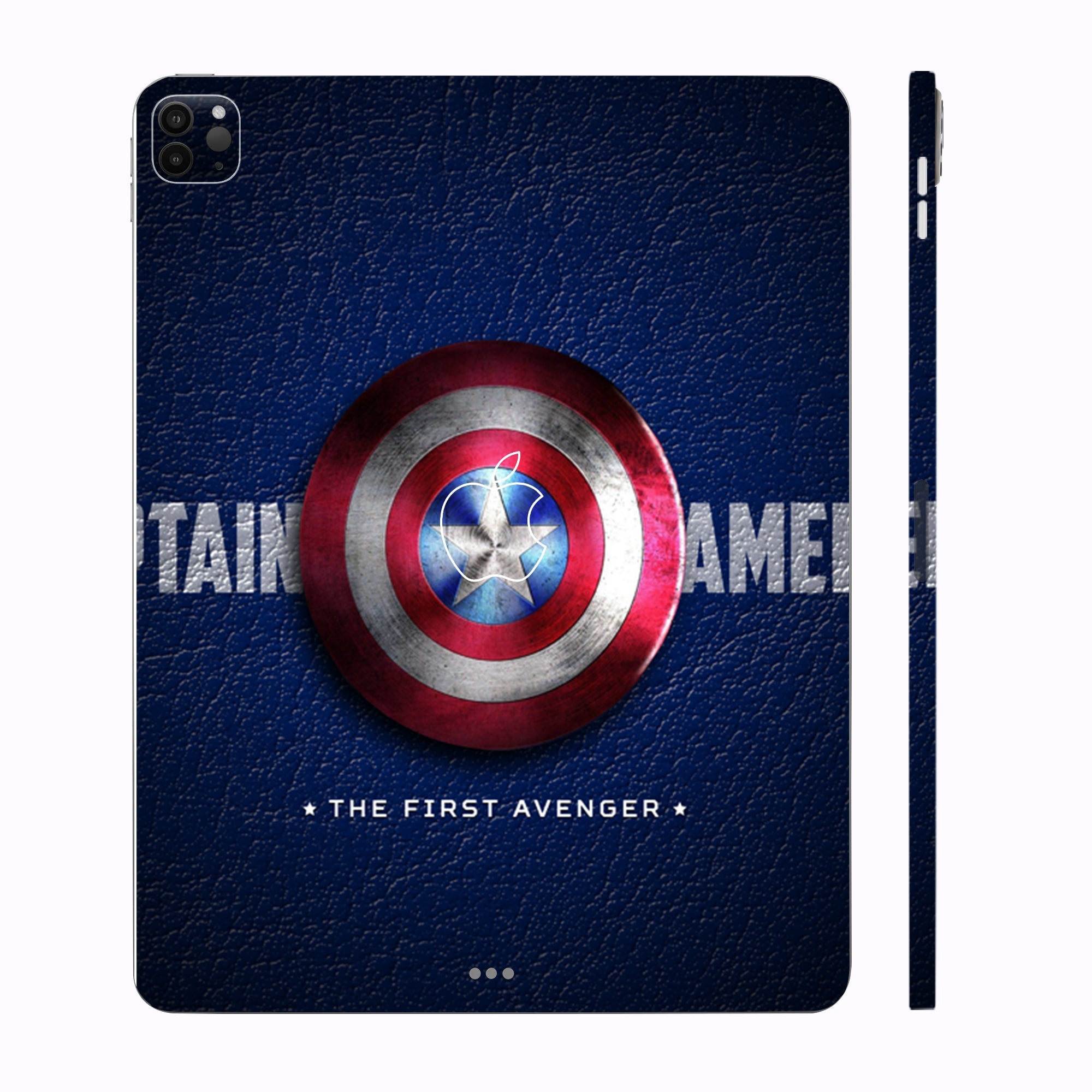 Apple iPad Pro 12.9 M2 2022 Captain America Shield Movies Tablet Skins