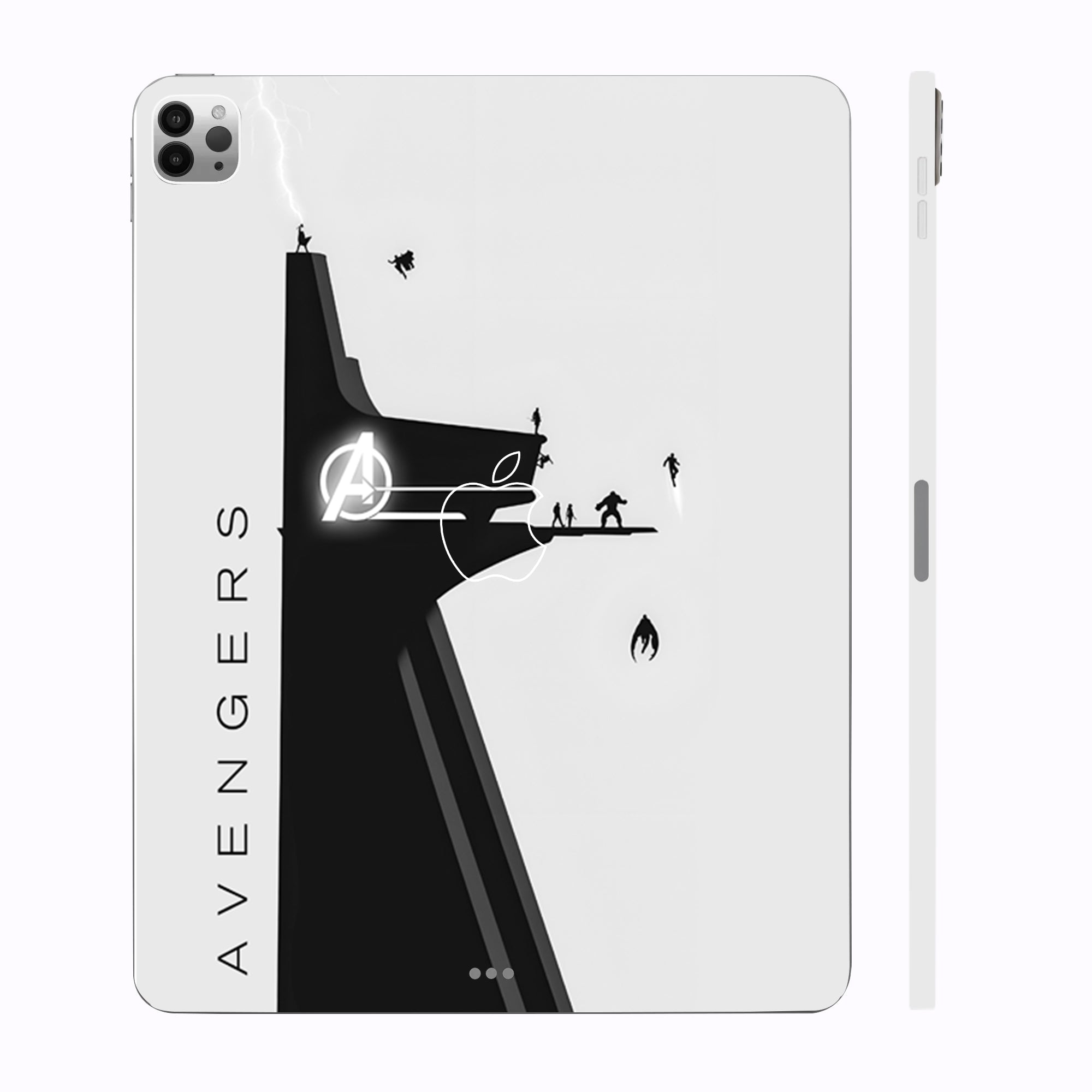 Apple iPad Pro 12.9 M2 2022 Avengers in Action Movies Tablet Skins