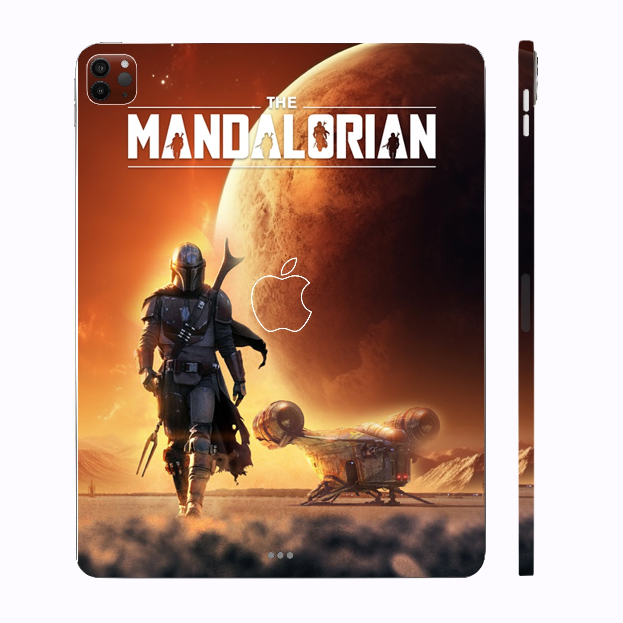 Apple iPad Pro 12.9 M2 2022 The Mandalorian Movies Tablet Skins