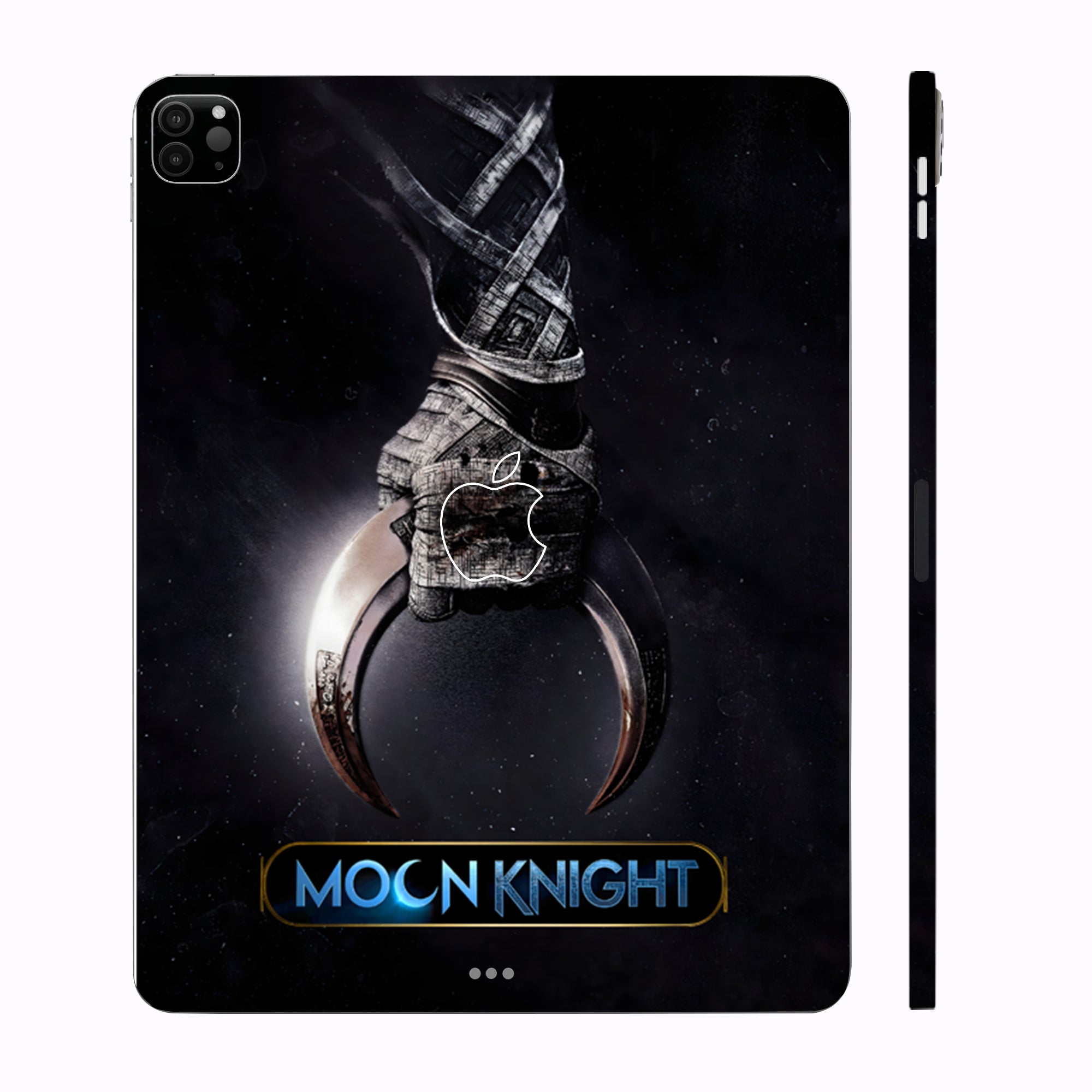 Apple iPad Pro 12.9 M2 2022 Crescent Blade of Moon Knight Movies Tablet Skins