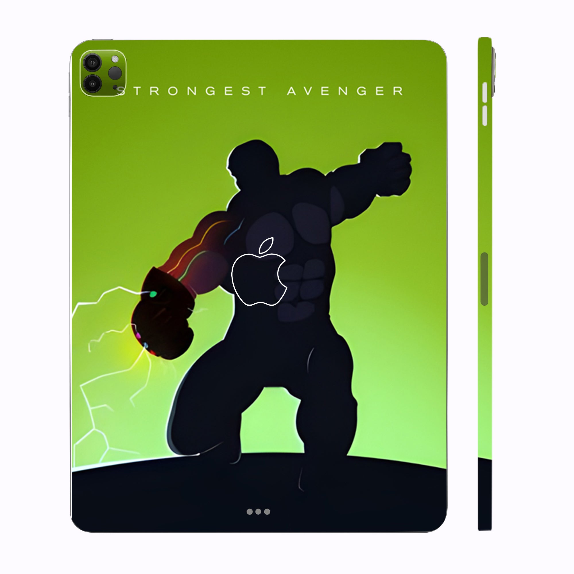 Apple iPad Pro 12.9 M2 2022 Strongest Avenger Hulk Movies Tablet Skins