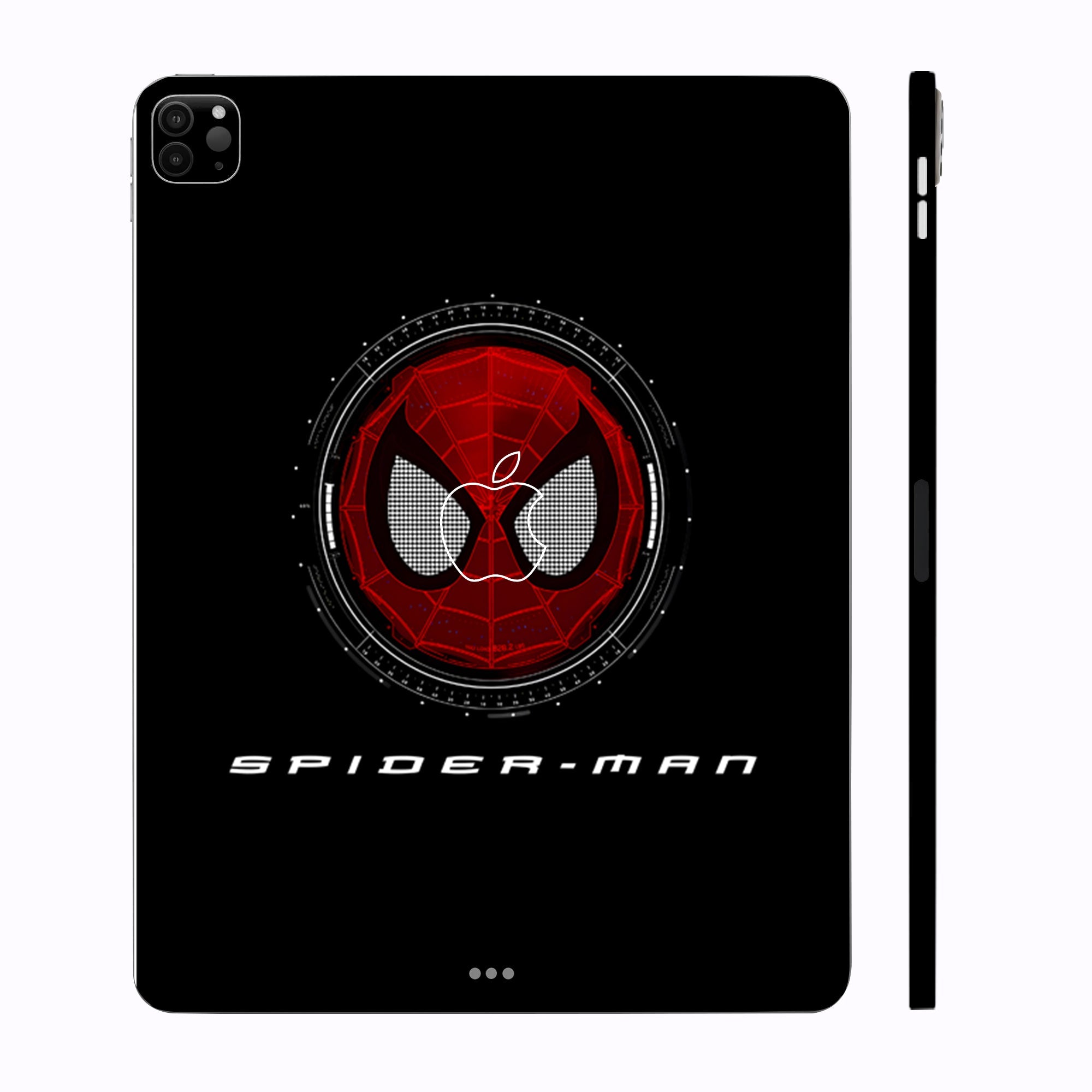 Apple iPad Pro 12.9 M2 2022 Spider Man Mask Movies Tablet Skins