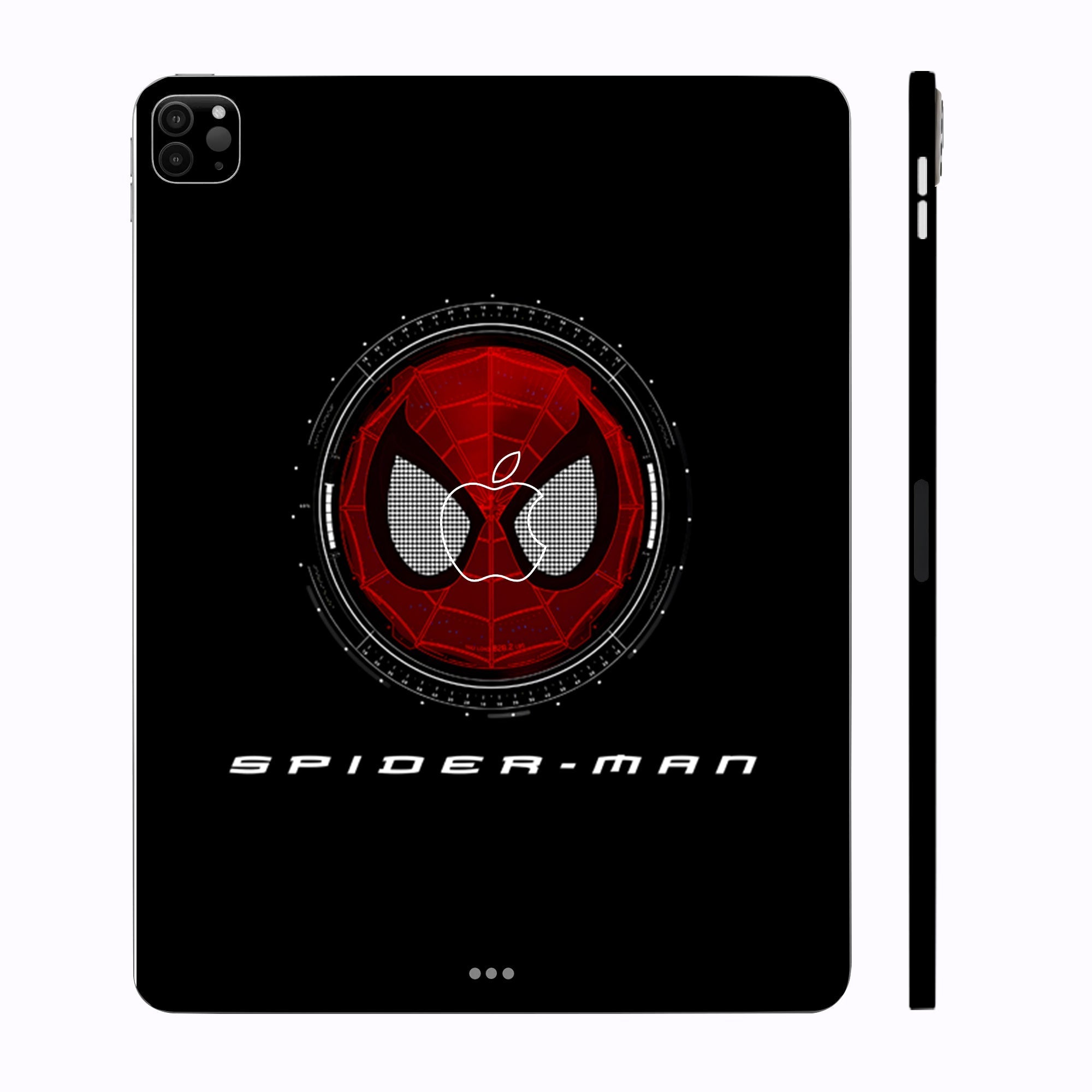 Apple iPad Pro 12.9 M1 2021 Spider Man Mask Movies Tablet Skins
