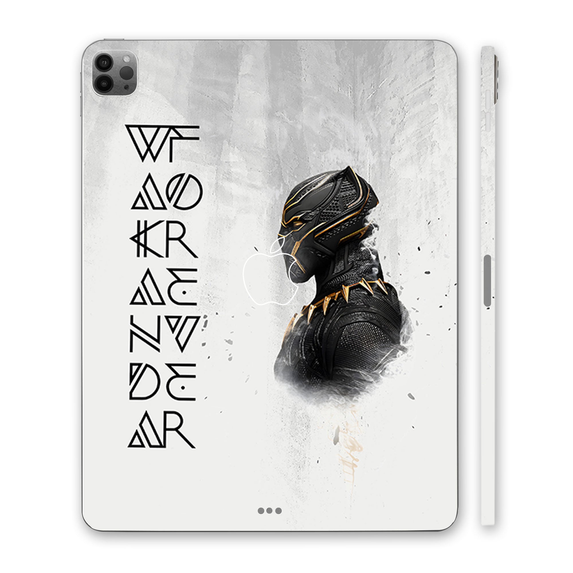 Apple iPad Pro 12.9 M2 2022 Wakanda Forever Black Panther Movies Tablet Skins