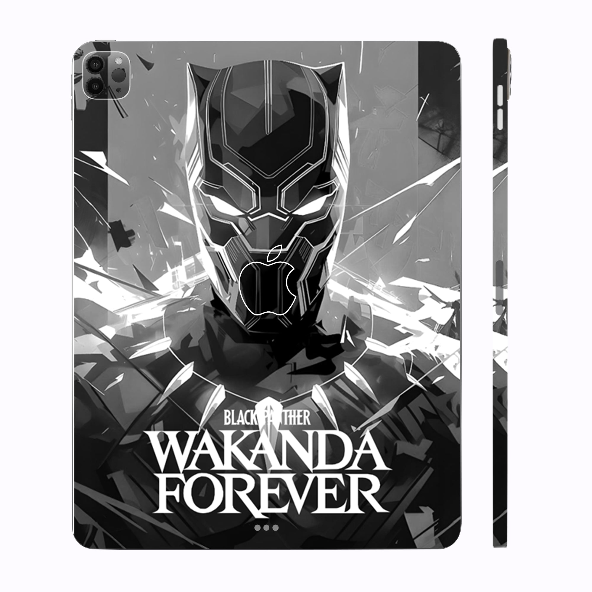 Apple iPad Pro 12.9 M1 2021 Black Panther Wakanda Forever Movies Tablet Skins