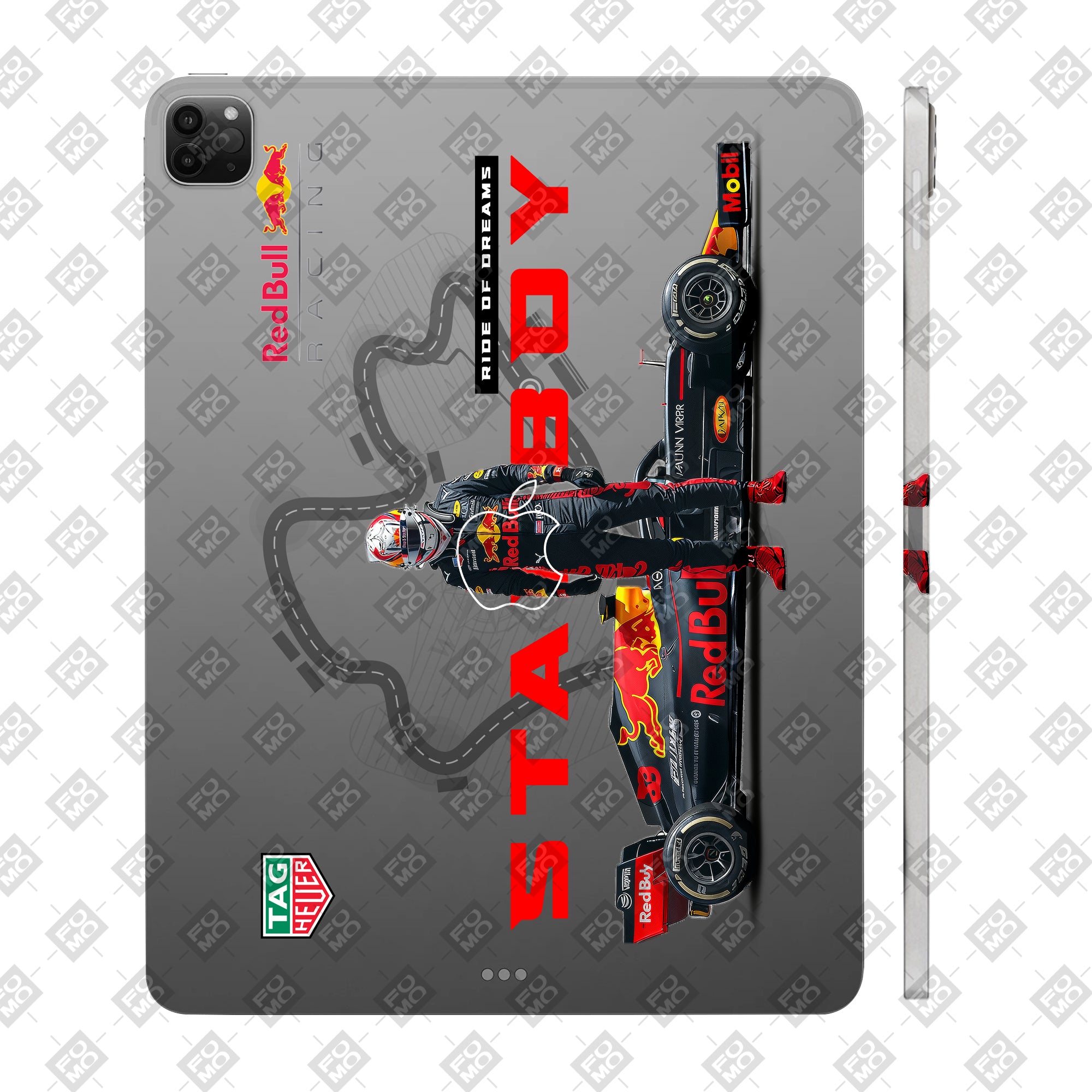 Apple iPad Pro 12.9 M2 2022 Transparent Starboy Racer Tablet Skin