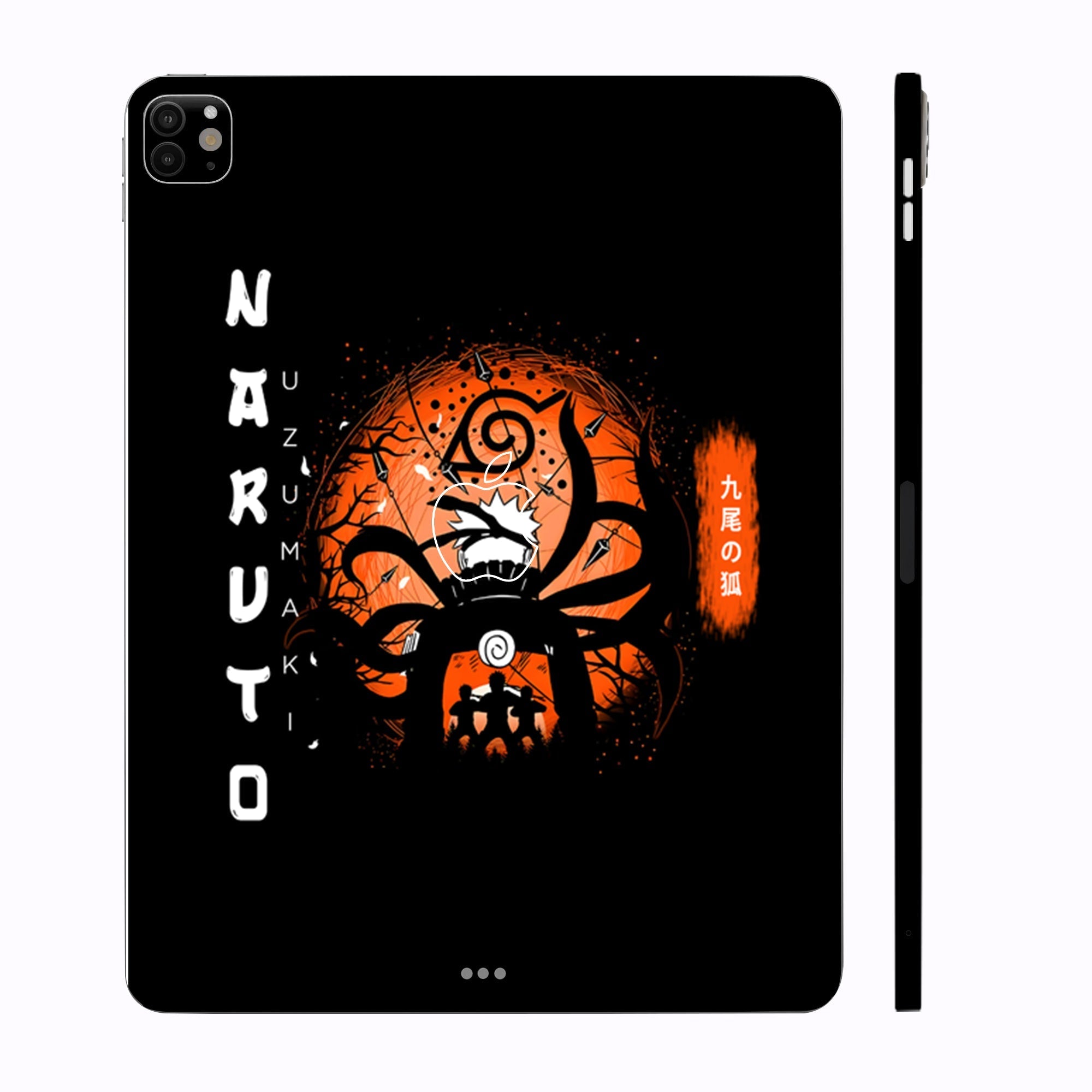 Apple iPad Pro 11 M4 2024 Kyuubi No Kitsune Naruto Uzumaki Anime Tablet Skins
