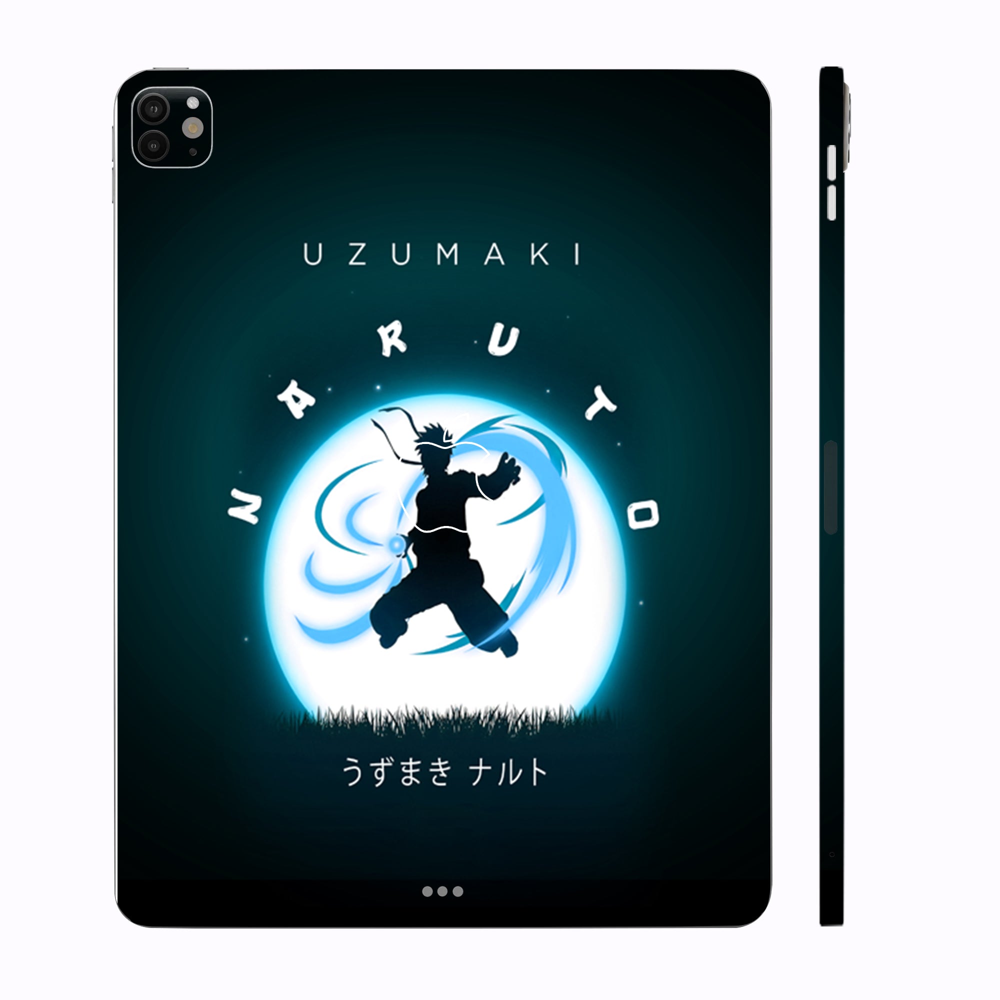 Apple iPad Pro 11 M4 2024 Uzumaki Naruto Rasen Shuriken Anime Tablet Skins
