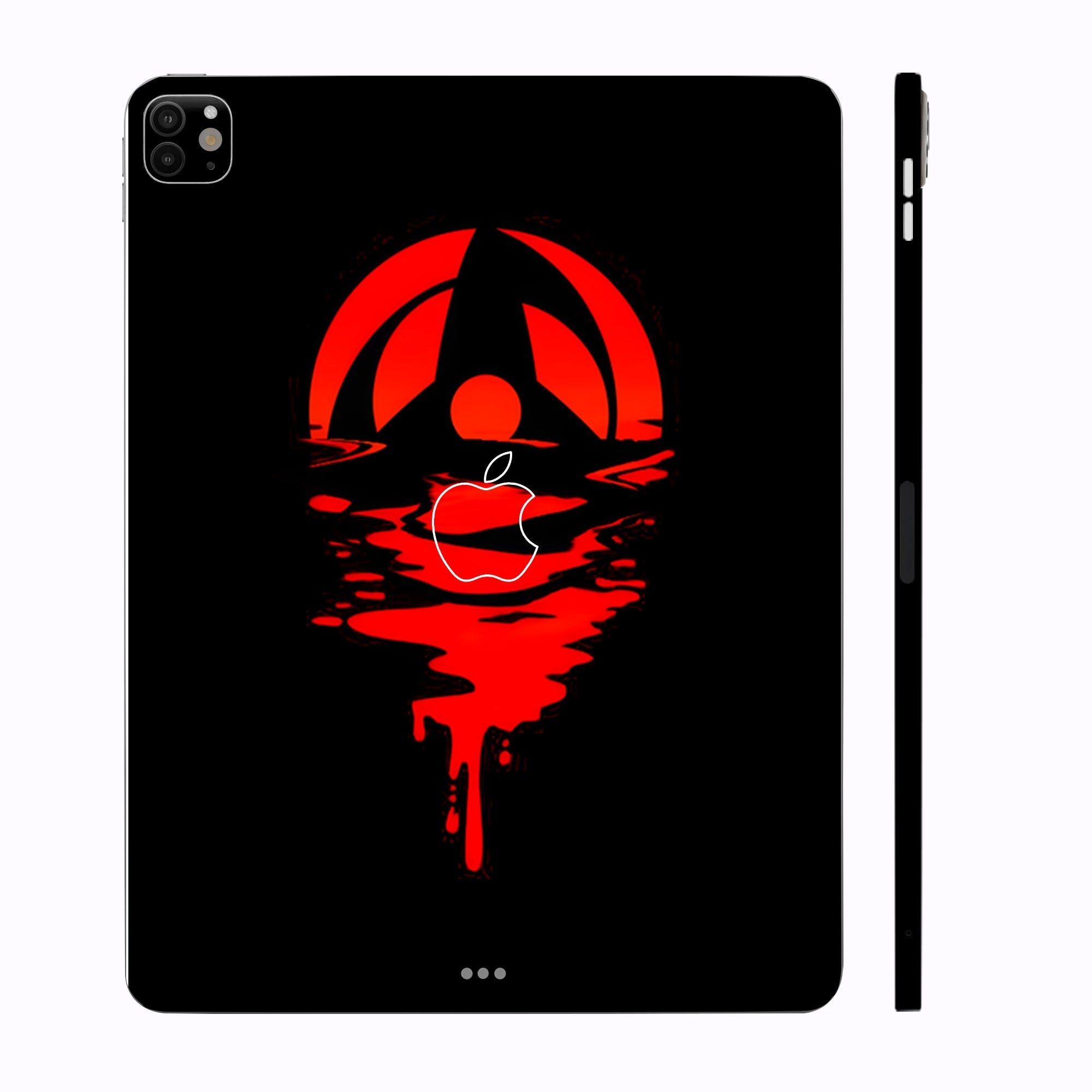 Apple iPad Pro 11 M4 2024 Mangekyo Sharingan Naruto Anime Tablet Skins