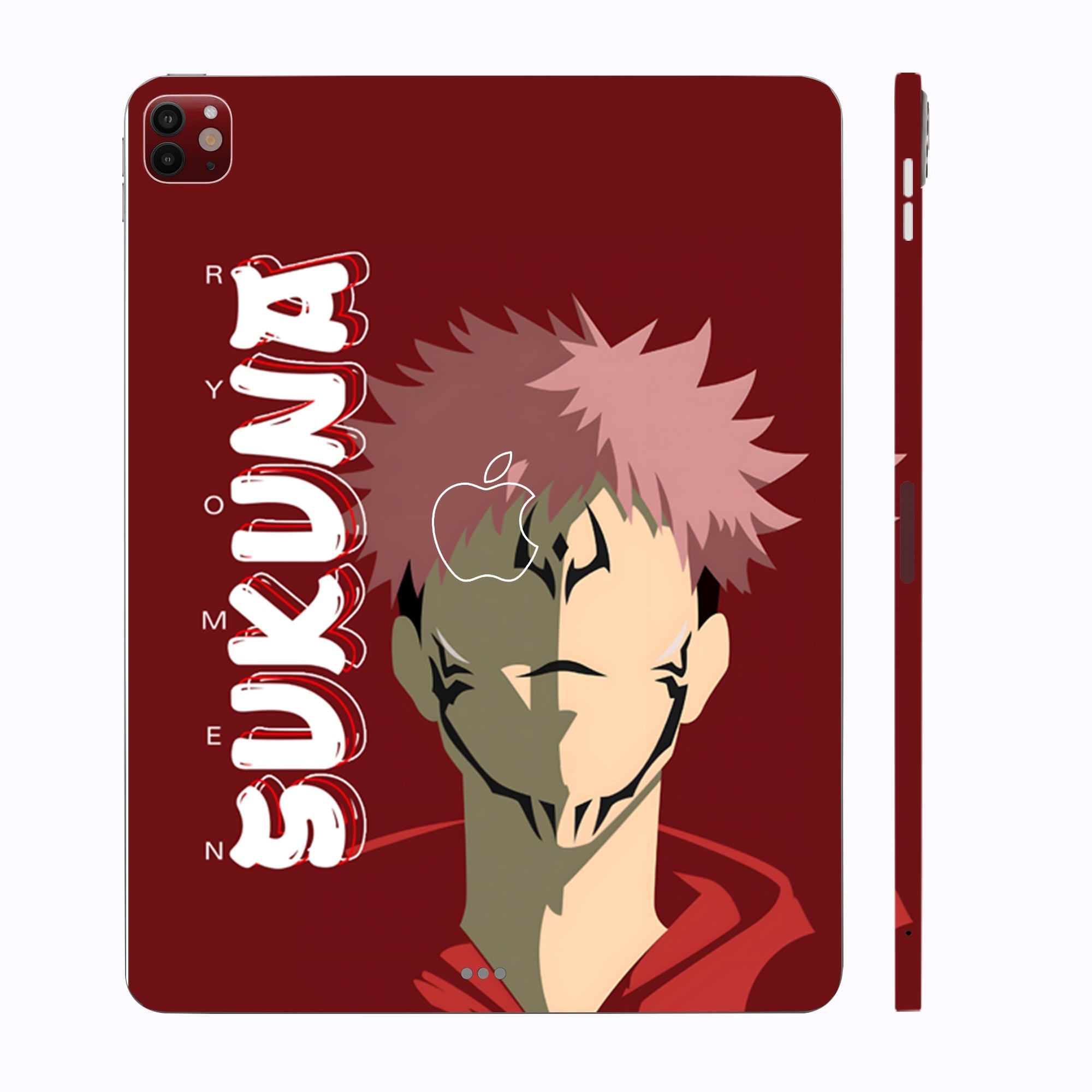 Apple iPad Pro 11 M4 2024 Ryomen Sukuna Minimalist Anime Tablet Skins